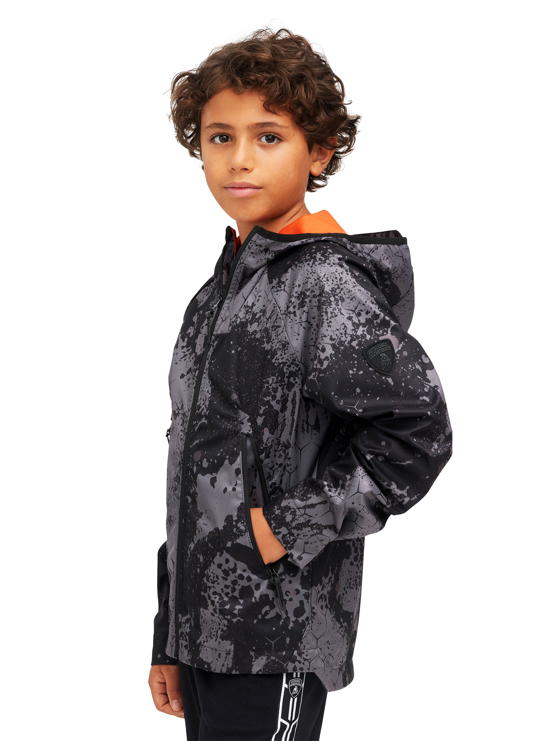 BOY'S JACKET WITH ARTISTIC PRINT | Lamborghini Store