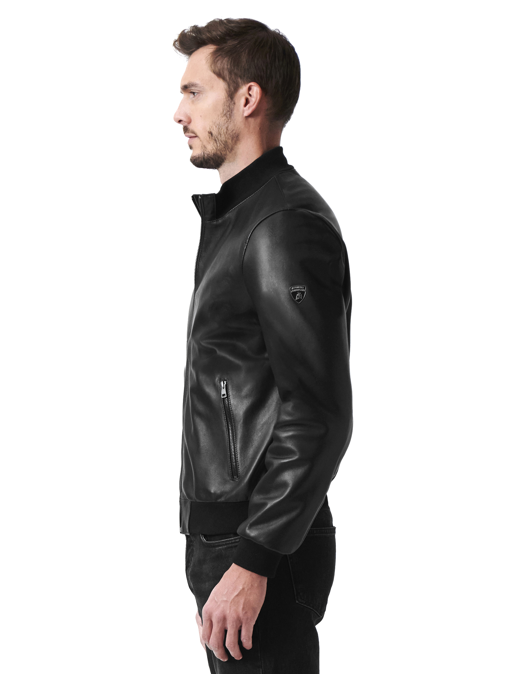 人気総合 MARIO DE MAGIO☆牛革☆leather bomber jacket - メンズ