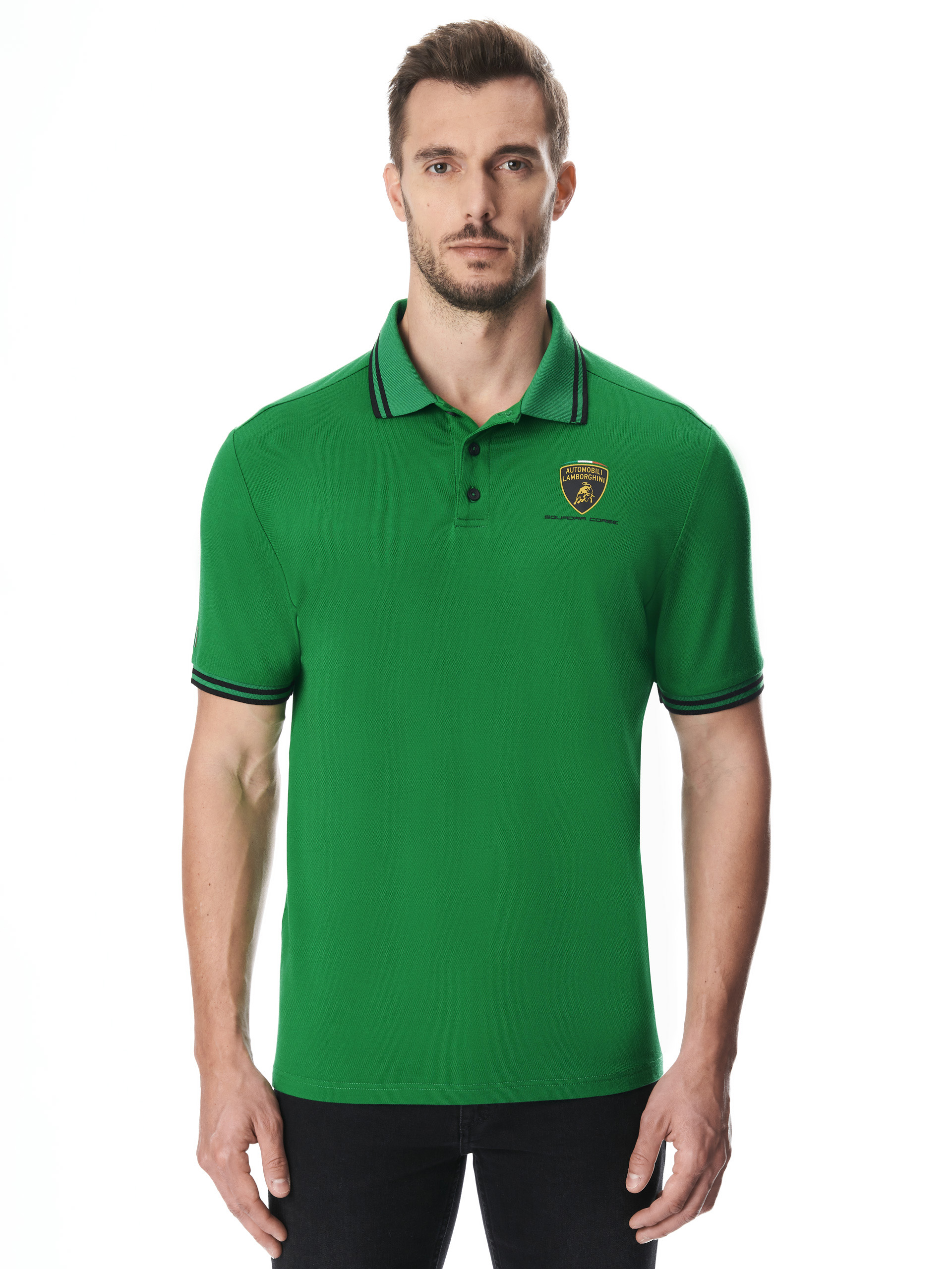 automobili-lamborghini-squadra-corse-travel-polo-green-lamborghini