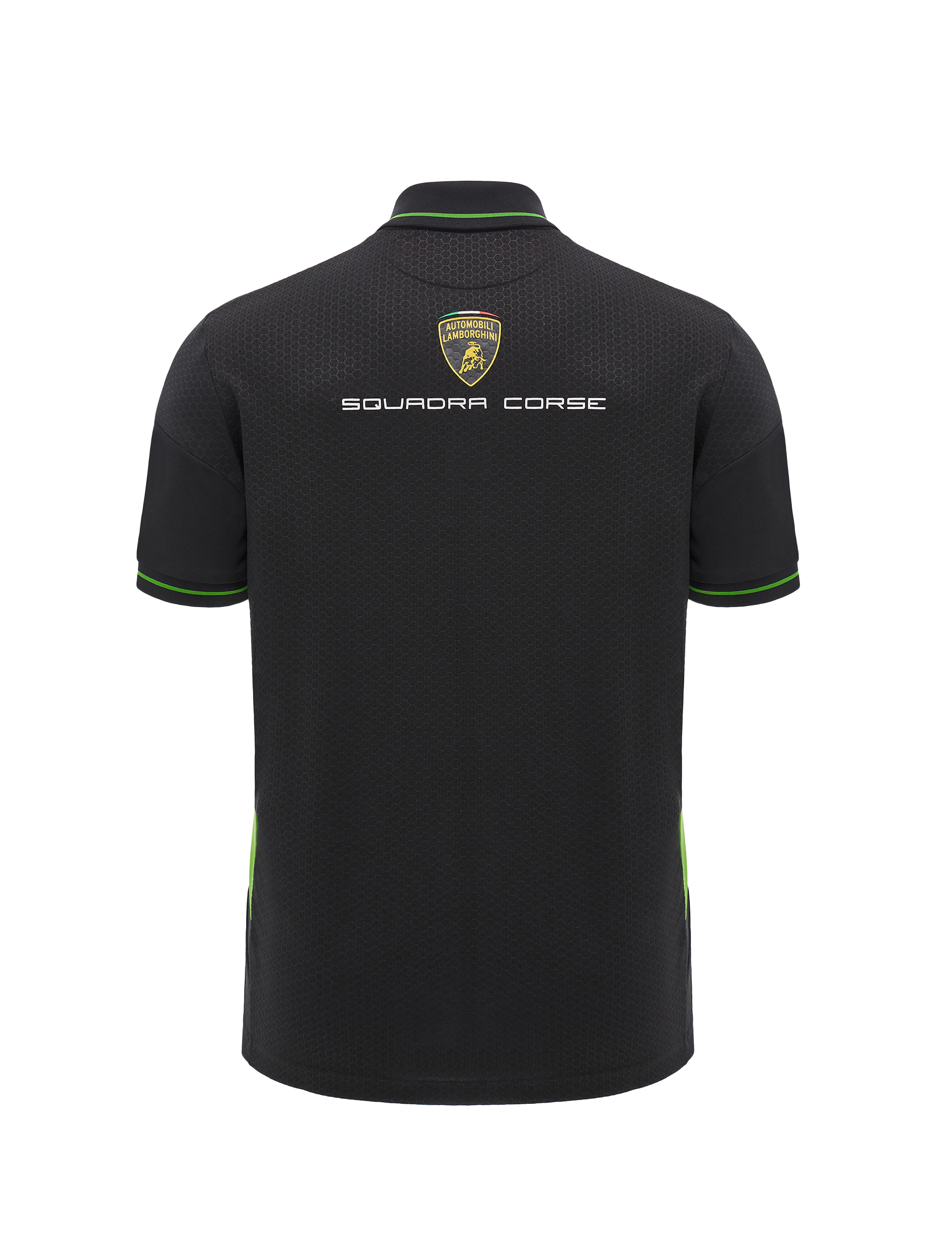 Automobili Lamborghini Squadra Corseメンズ ポロシャツ