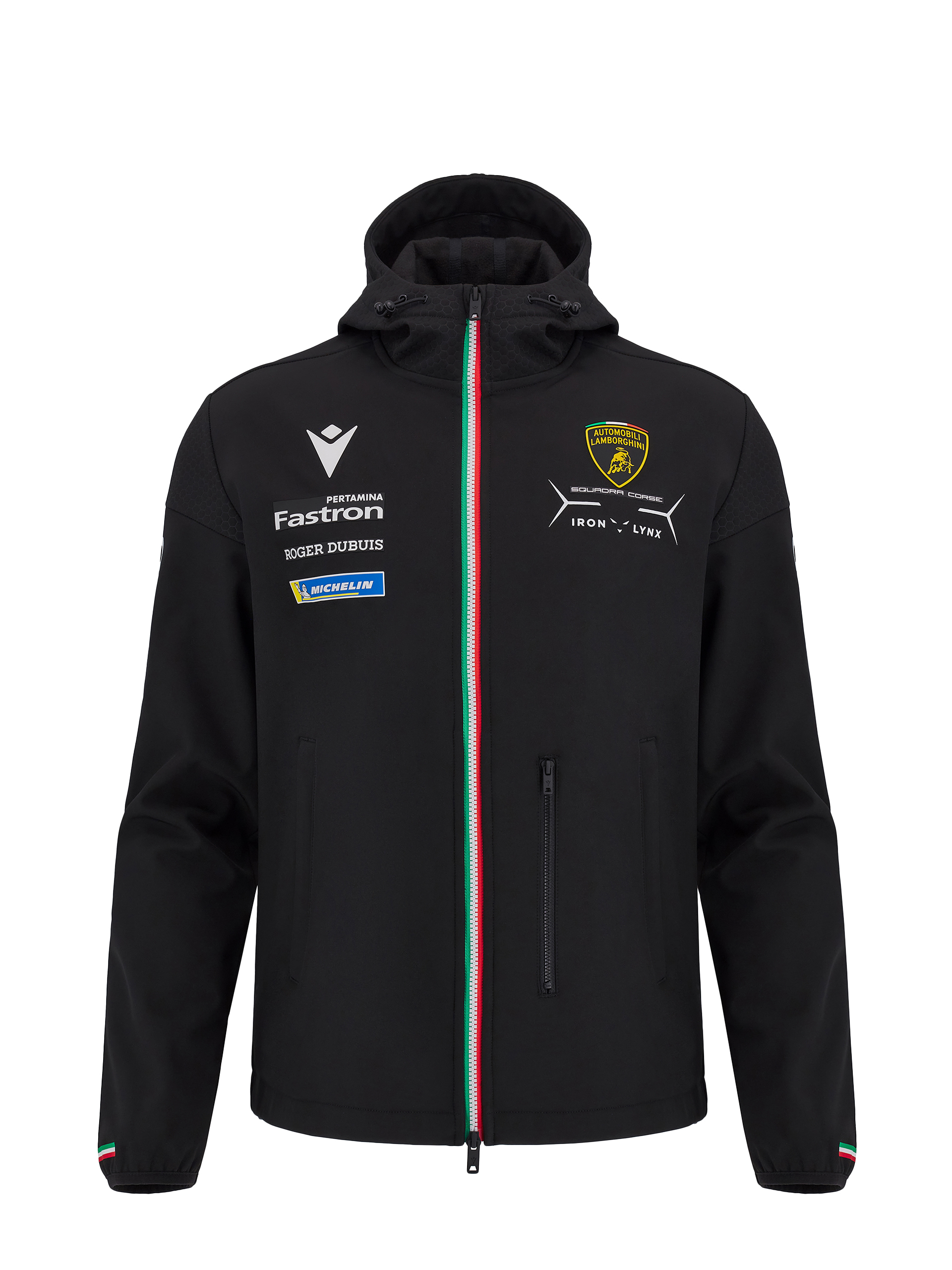 Automobili Lamborghini Squadra Corseメンズソフトシェルジャケット | Lamborghini Store