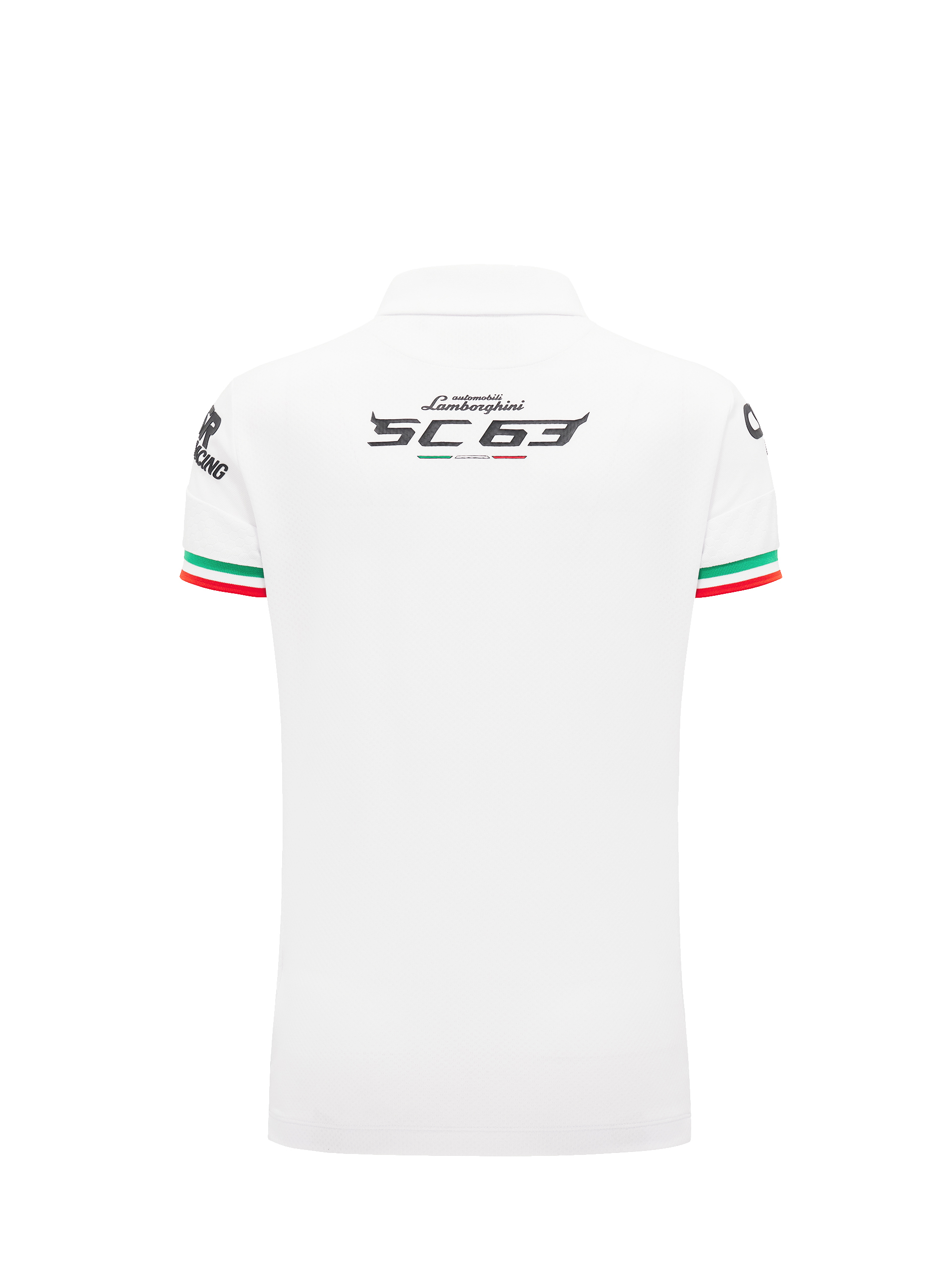 ランボルギーニ Squadra Corse レディース チーム ポロ ホワイト 2017 9010695CCW085EL 16449PLW000_02.jpg