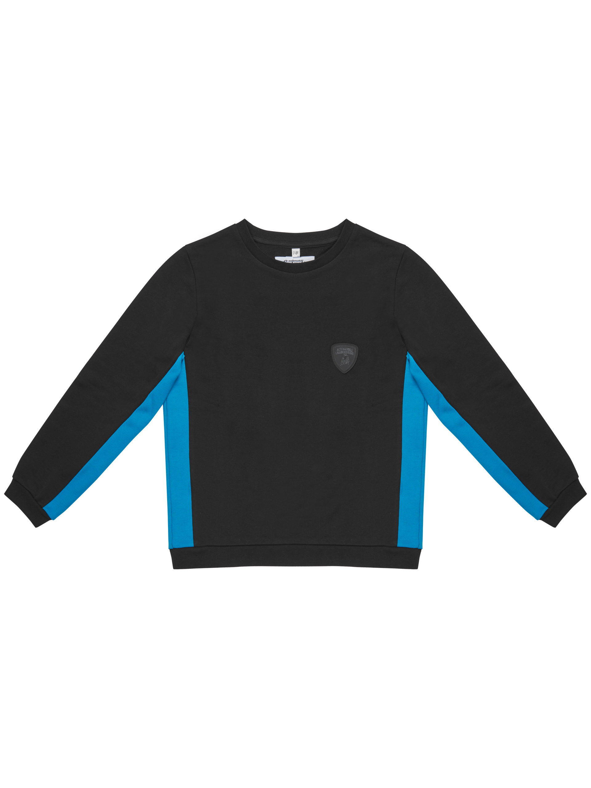 AUTOMOBILI LAMBORGHINI KIDS' SWEATSHIRT WITH CONTRASTING