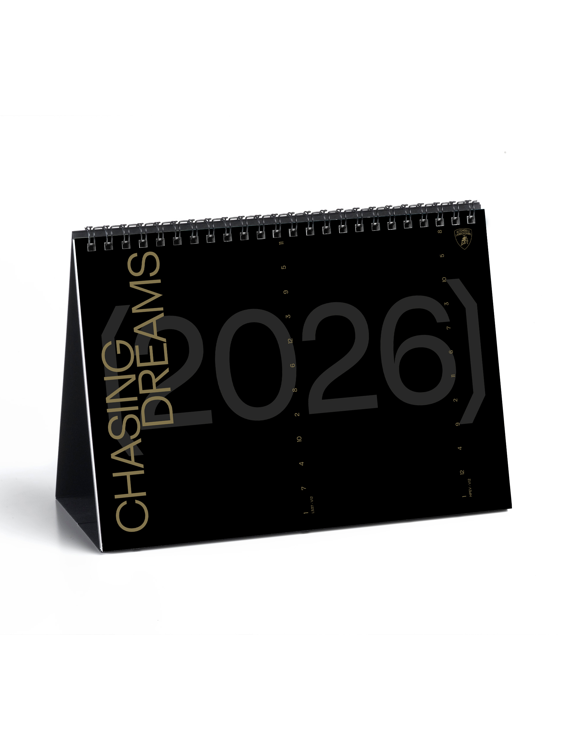 CHASING DREAMS」2026年卓上カレンダー | Lamborghini Store