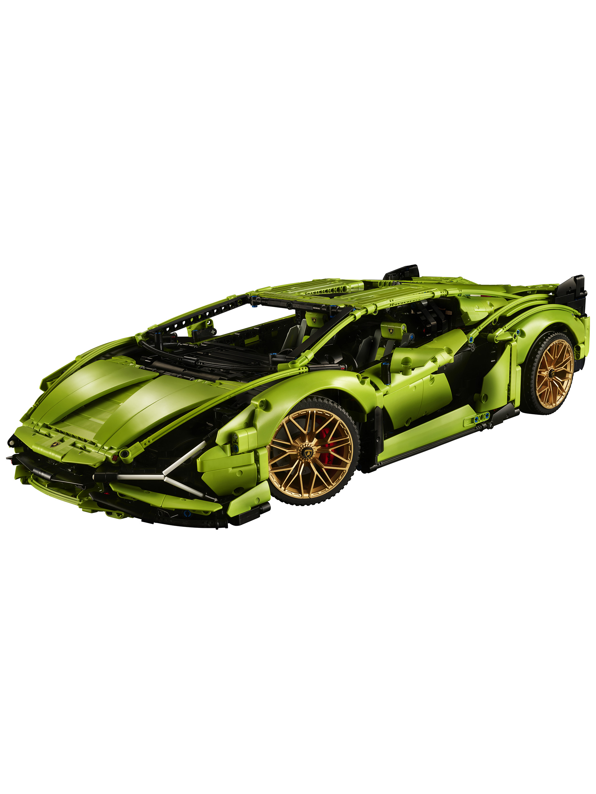 The LEGO Technic Lamborghini Sián FKP 37  A Super Sports Car that is built  piece by piece from dreams. We brought it to life with LEGO Technic in the  form of