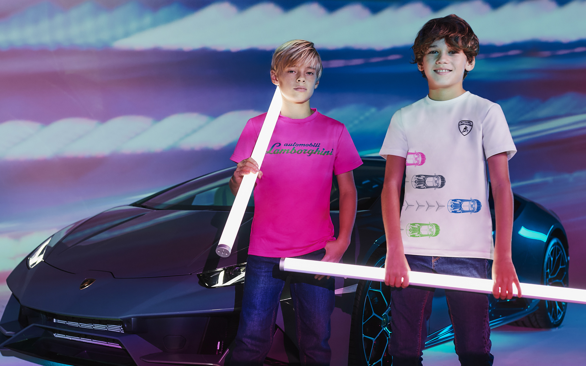 UNA NUOVA E COLORATA<br>COLLEZIONE KIDSWEAR