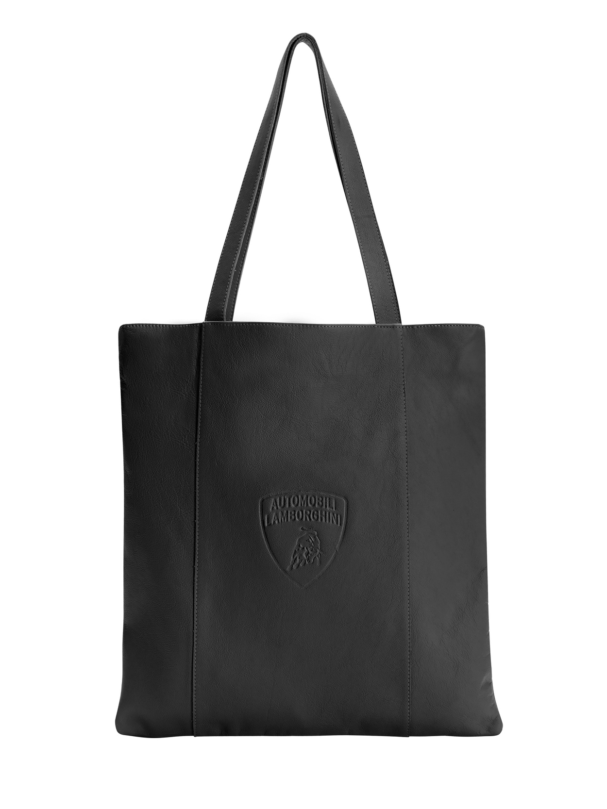UPCYCLED LEATHER AUTOMOBILI LAMBORGHINI TOTE BAG - Lamborghini Store