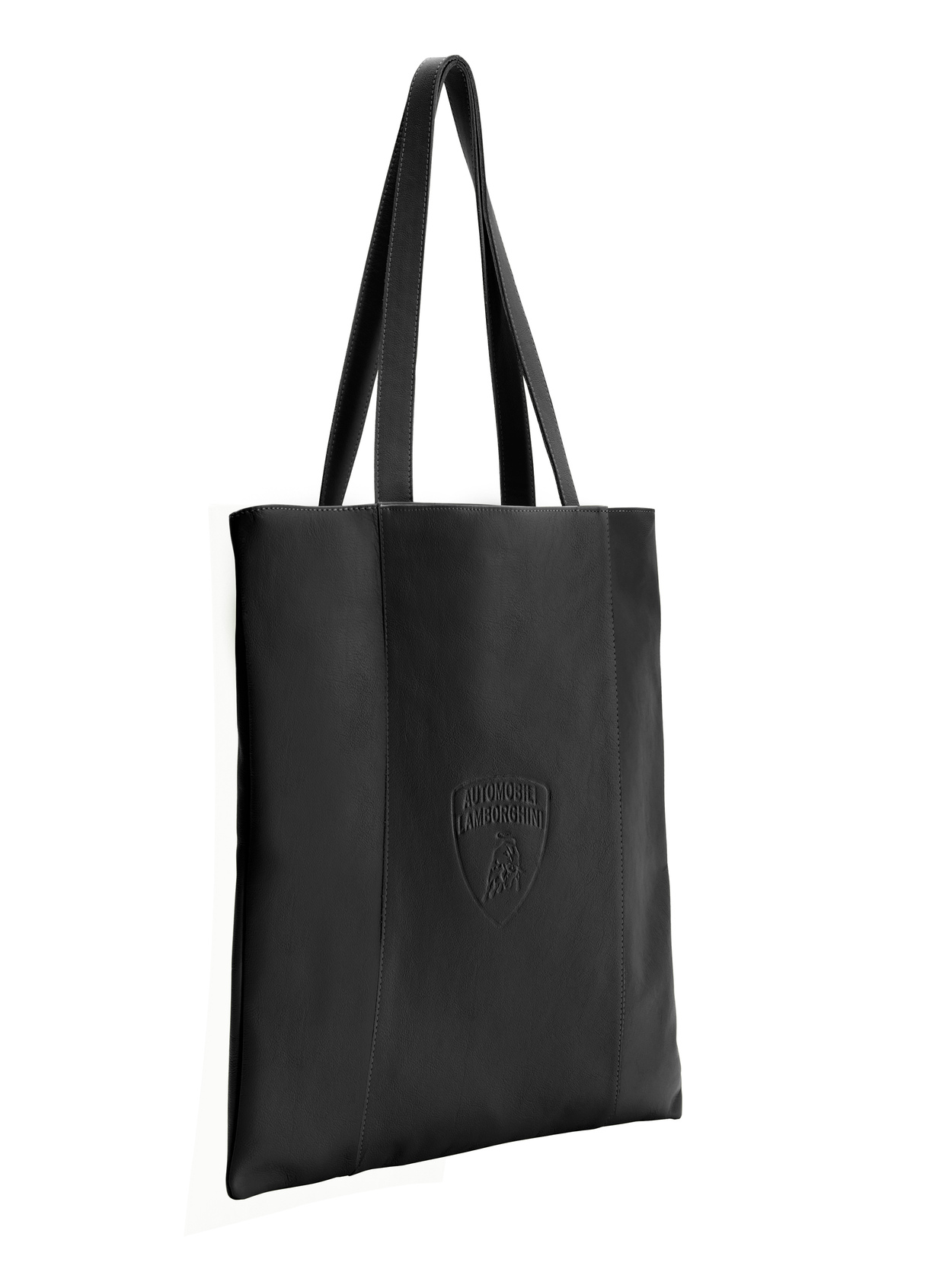 UPCYCLED LEATHER AUTOMOBILI LAMBORGHINI TOTE BAG - Lamborghini Store