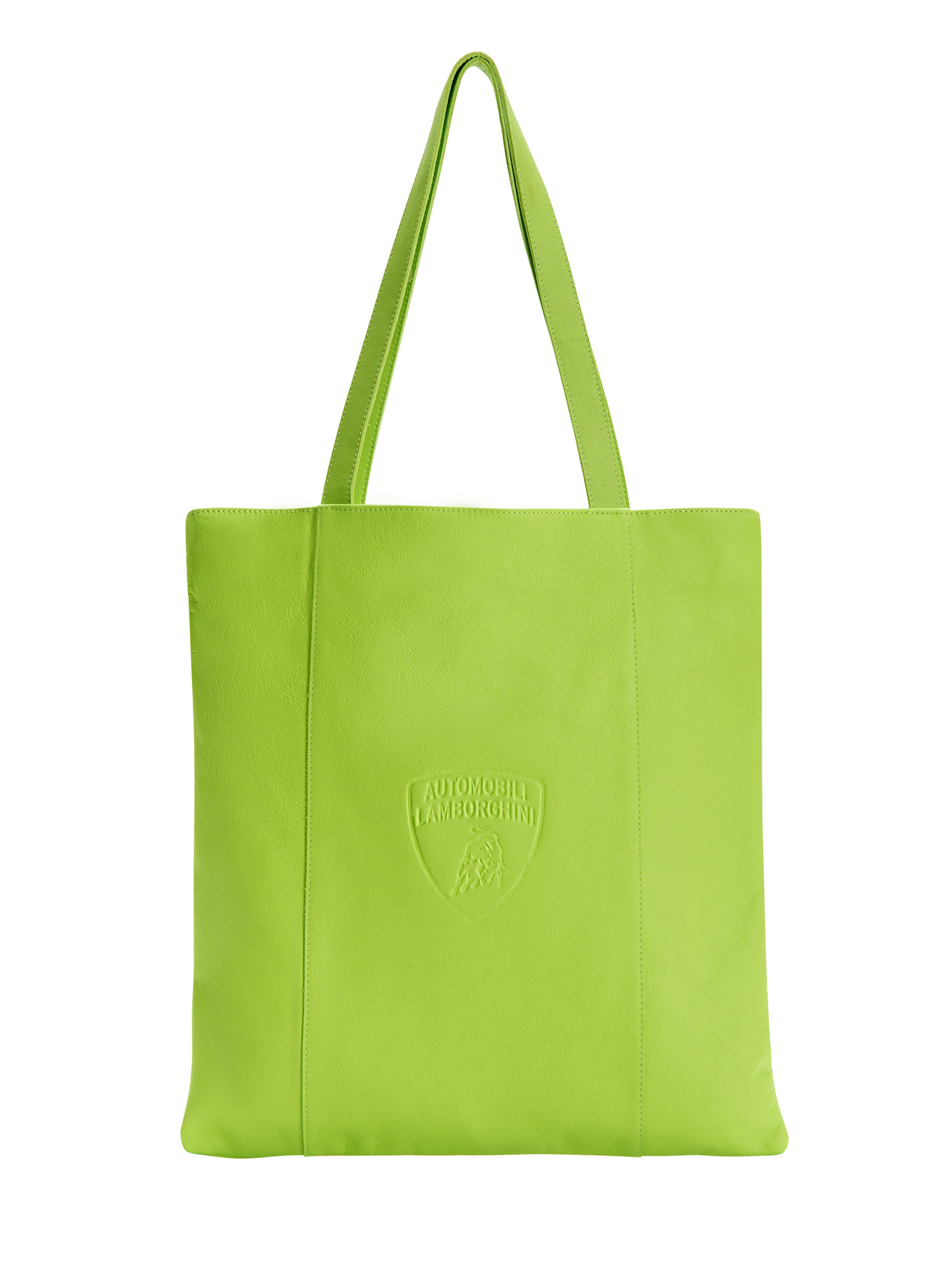 UPCYCLED LEATHER AUTOMOBILI LAMBORGHINI TOTE BAG - Lamborghini Store