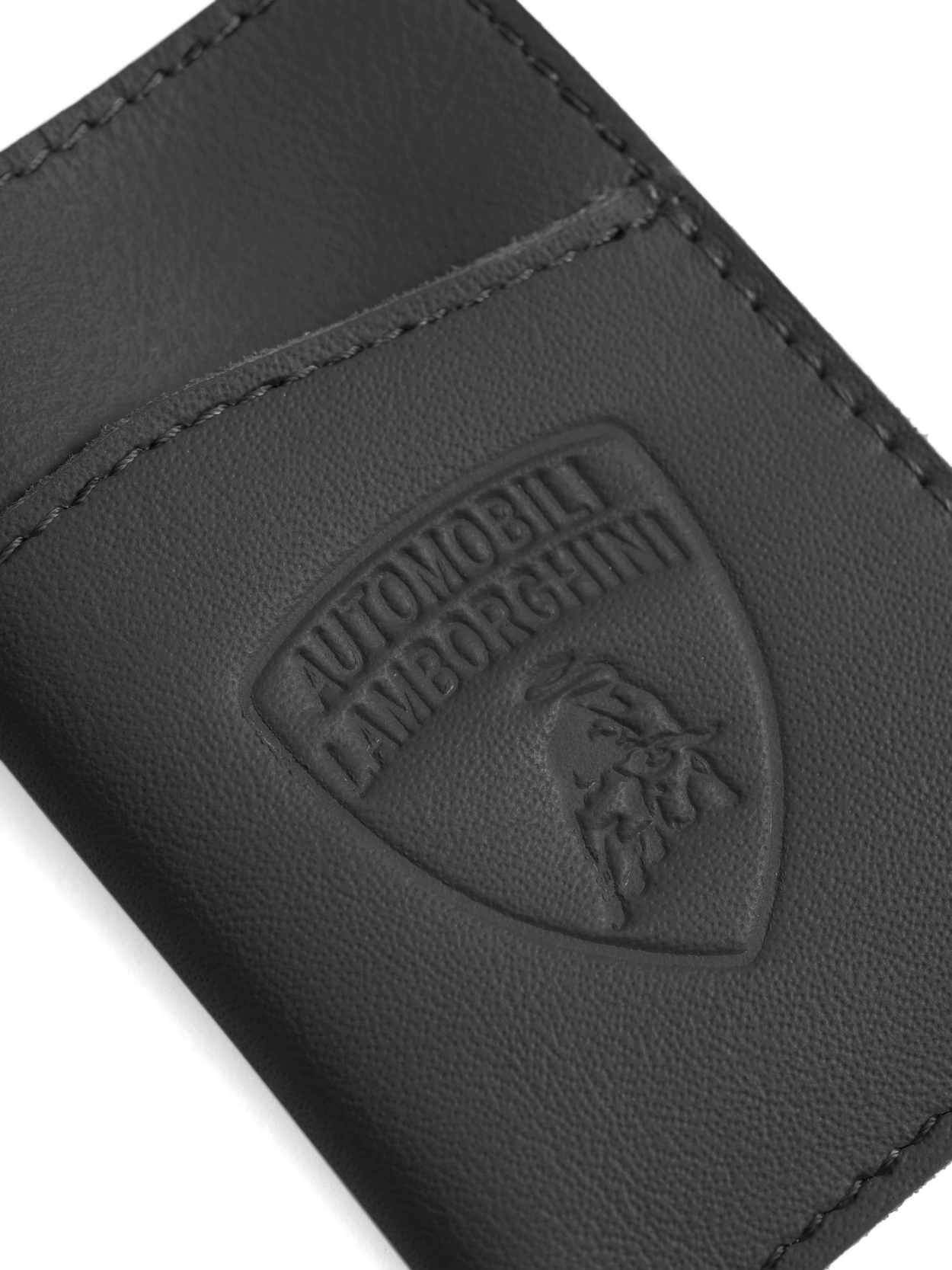PORTE-CARTES EN CUIR RECYCLÉ AUTOMOBILI LAMBORGHINI - Lamborghini Store