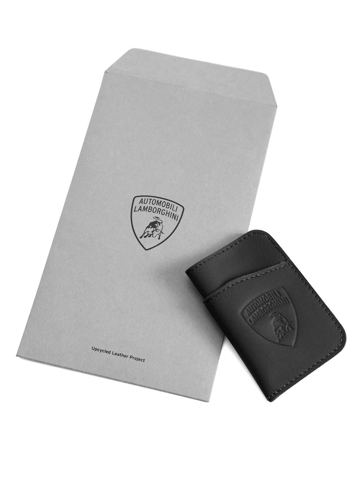 PORTE-CARTES EN CUIR RECYCLÉ AUTOMOBILI LAMBORGHINI - Lamborghini Store