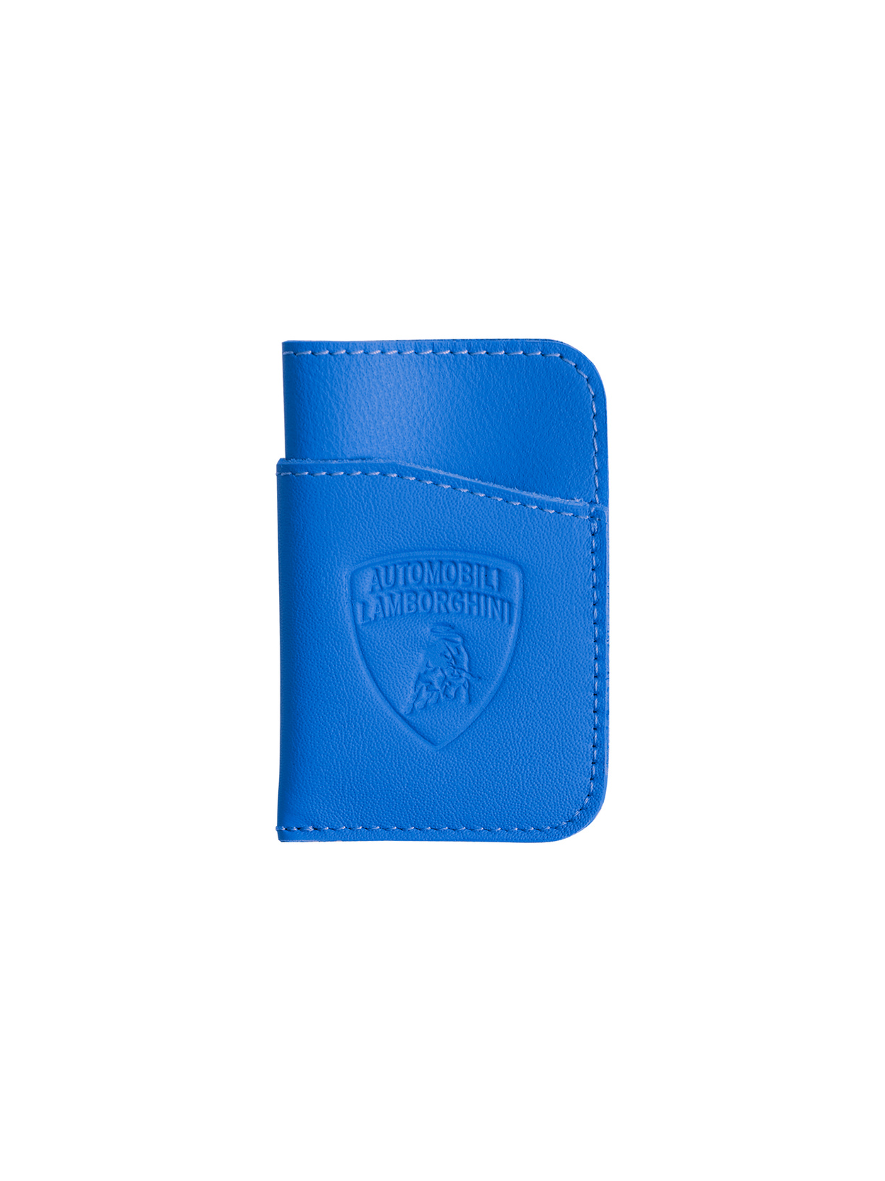 UPCYCLED LEATHER AUTOMOBILI LAMBORGHINI CREDIT CARD HOLDER - Lamborghini Store