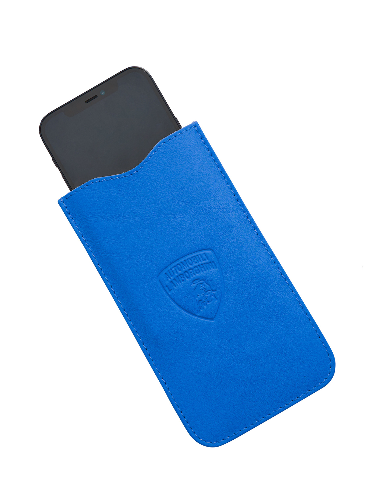 ETUI FÜR IPHONE 12 AUS UPGECYCELTEM LEDER AUTOMOBILI LAMBORGHINI - Lamborghini Store