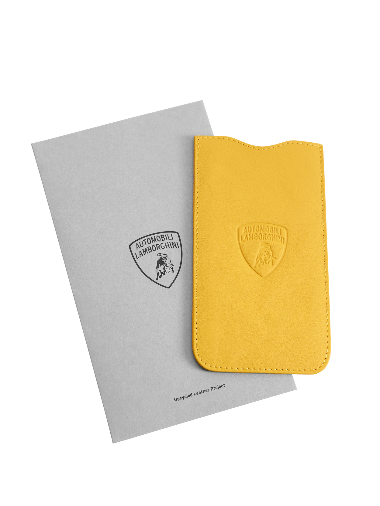 ETUI FÜR IPHONE 12 AUS UPGECYCELTEM LEDER AUTOMOBILI LAMBORGHINI - Lamborghini Store