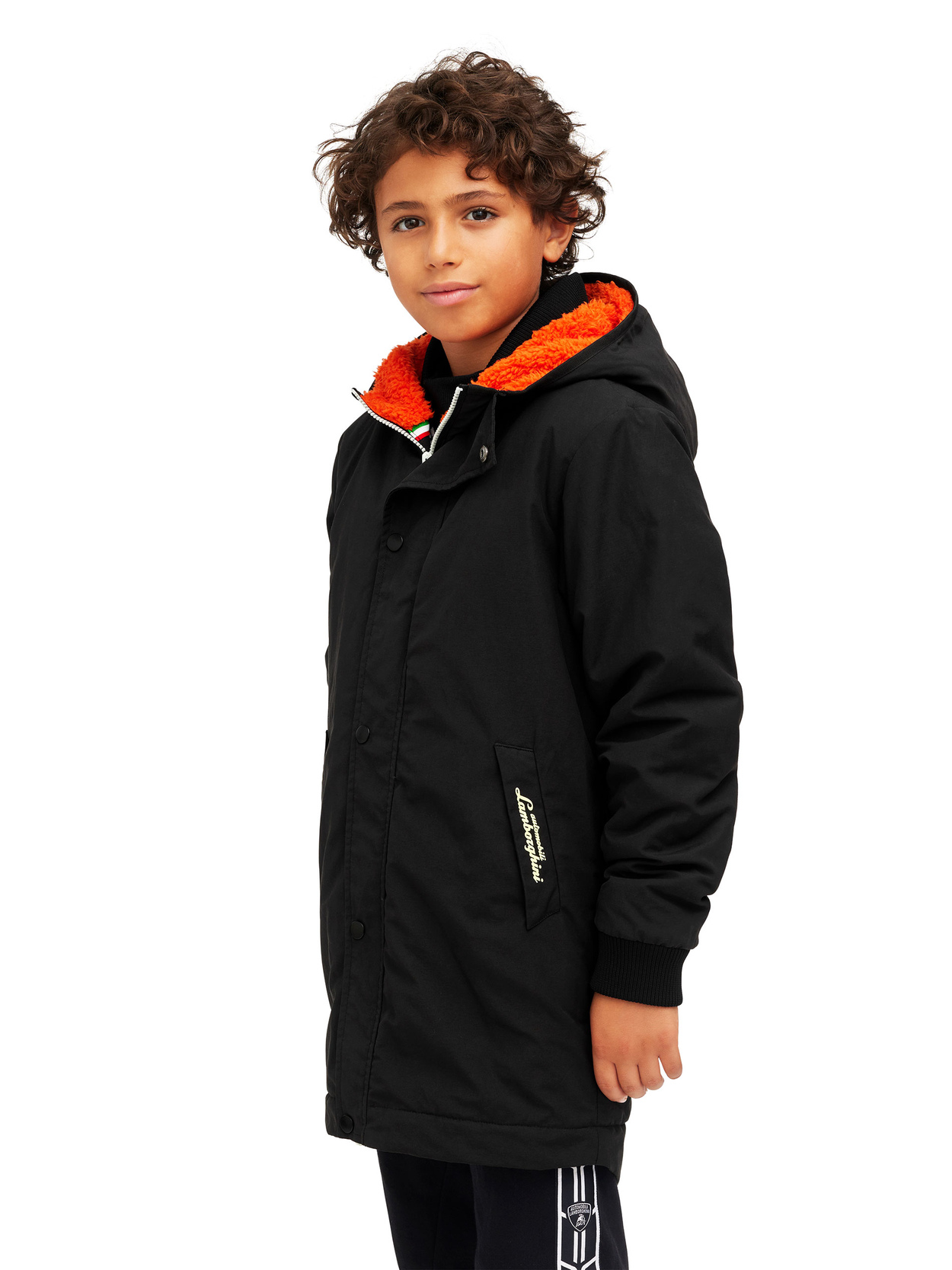 PARKA ENFANT QUI BRILLE DANS LE NOIR - Lamborghini Store