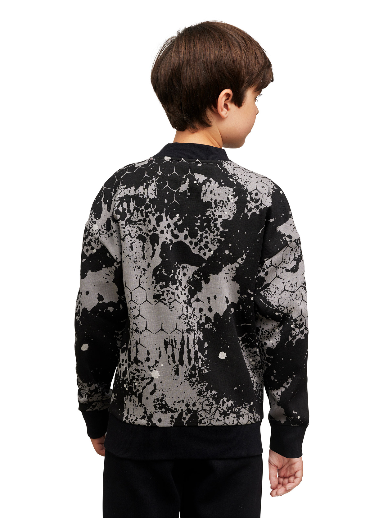FELPA GIROCOLLO  CON STAMPA ARTISTICA BAMBINO - Lamborghini Store