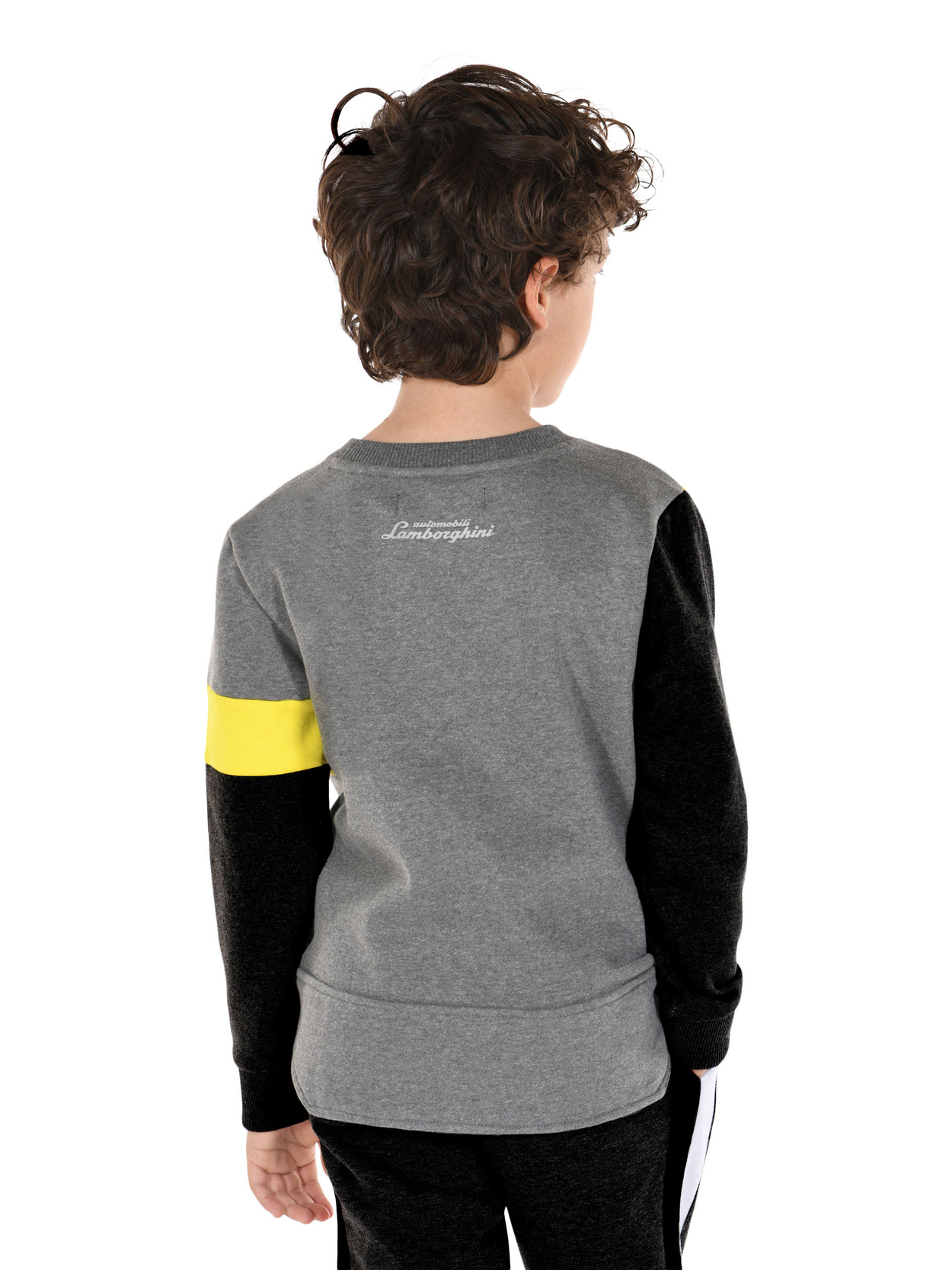BOY’S CREW-NECK SWEATSHIRT WITH “Y” INSERT - Lamborghini Store