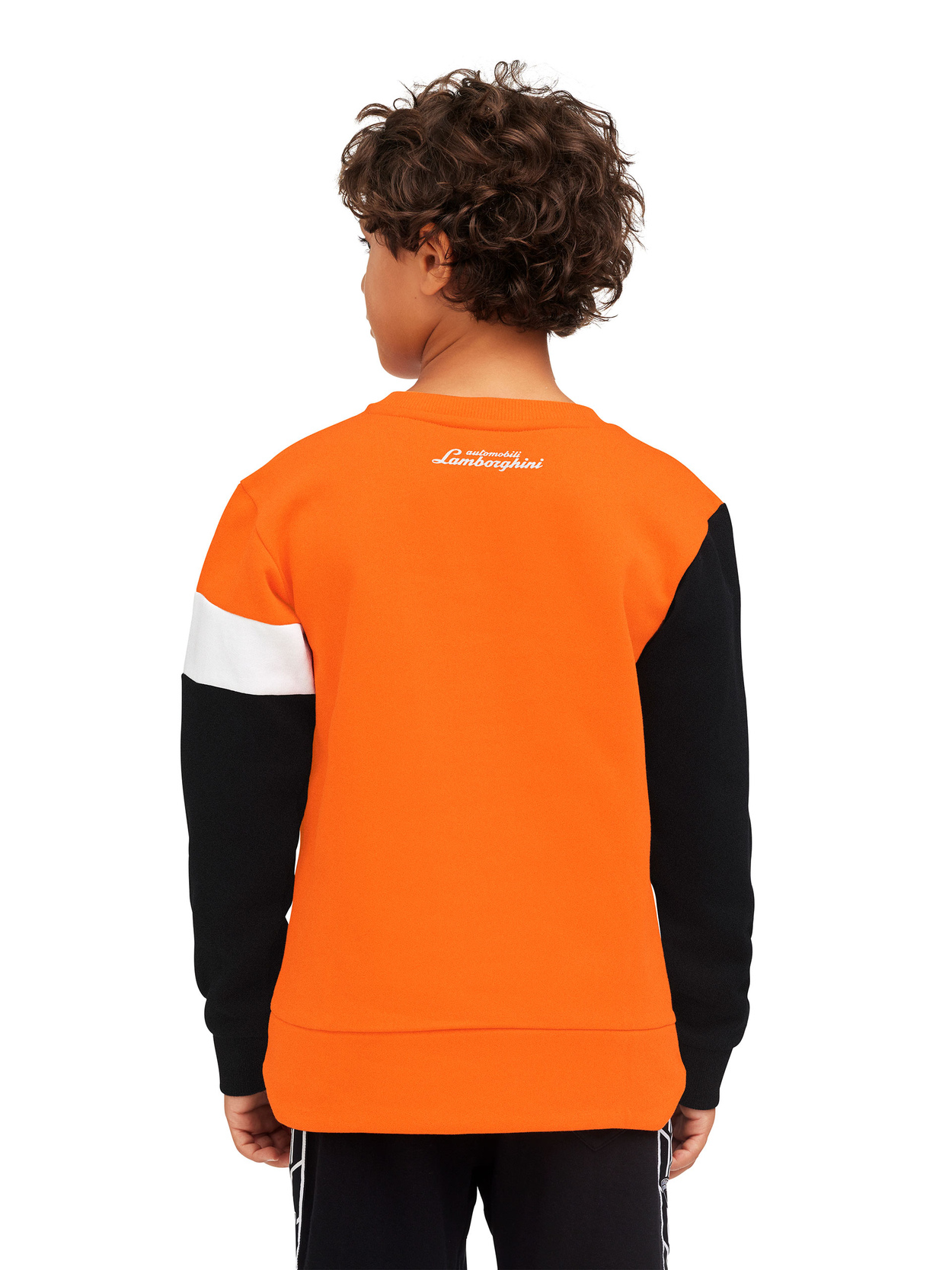 BOY’S CREW-NECK SWEATSHIRT WITH “Y” INSERT - Lamborghini Store