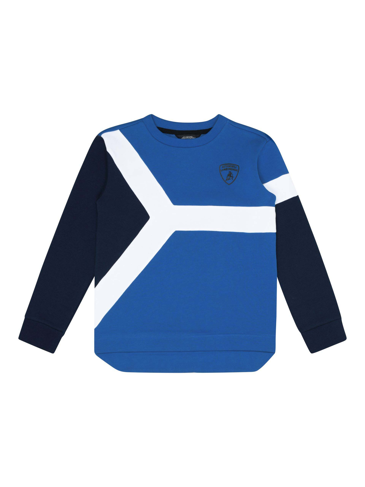 BOY’S CREW-NECK SWEATSHIRT WITH “Y” INSERT - Lamborghini Store