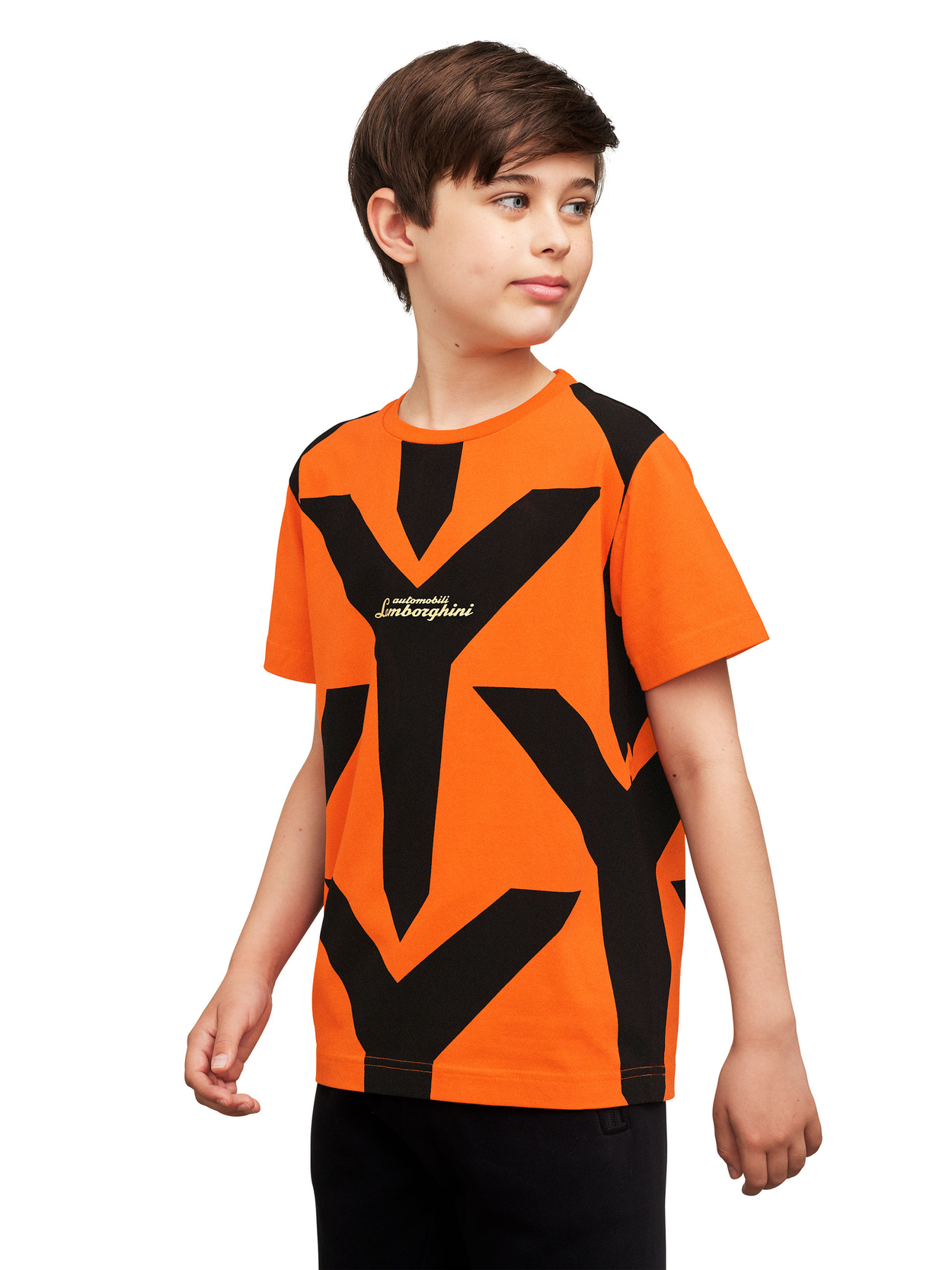 BOY’S T-SHIRT WITH LARGE “Y” PATTERN - Lamborghini Store