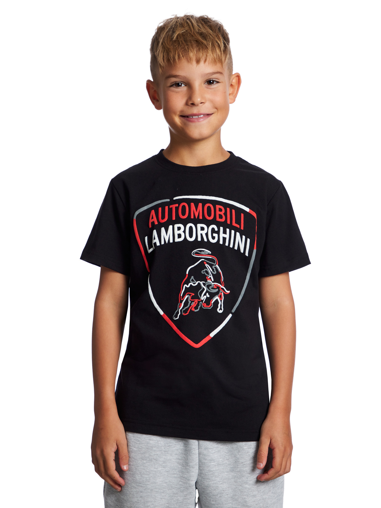 BOY’S MULTICOLOUR SHIELD T-SHIRT - Lamborghini Store