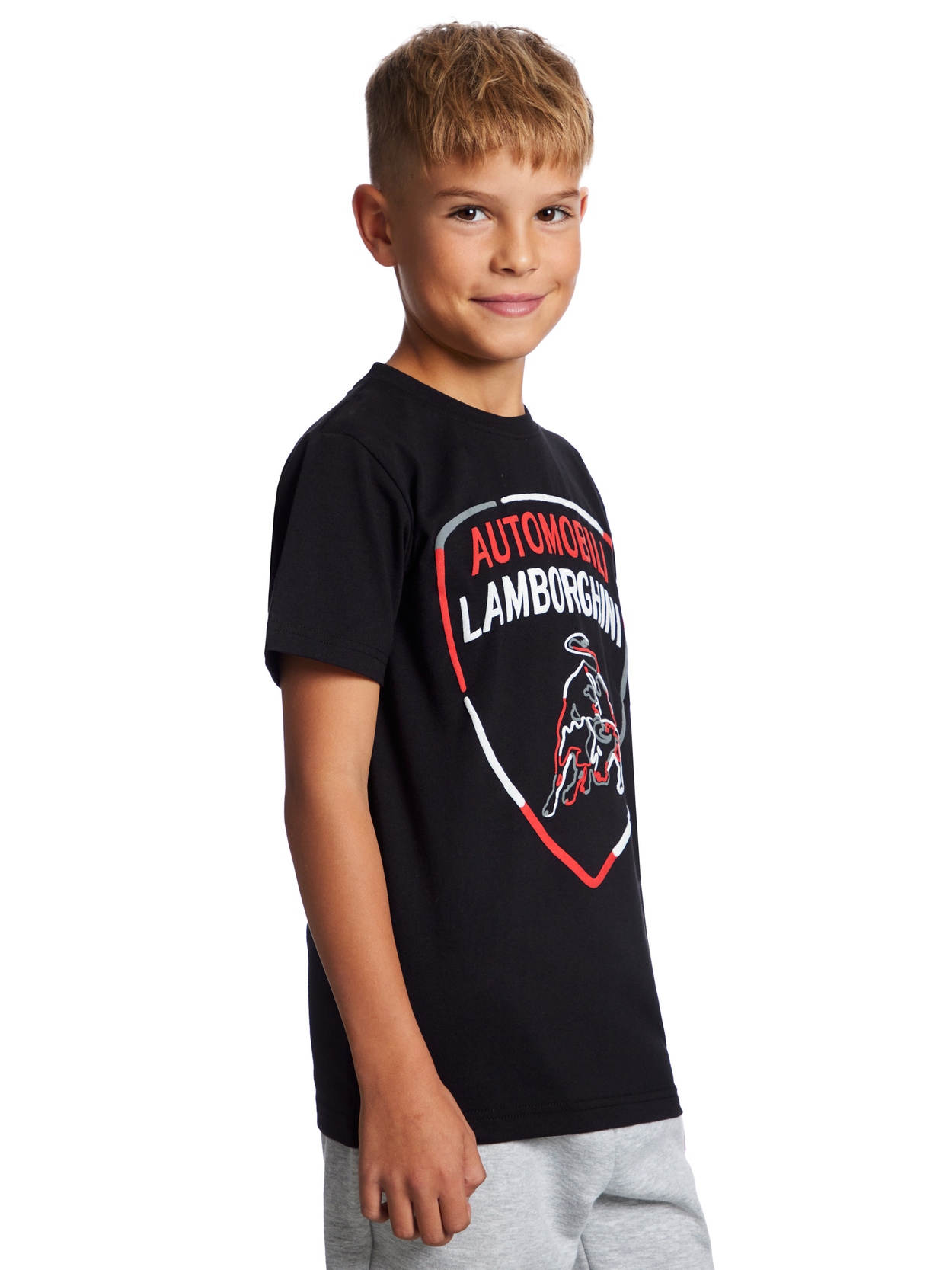 BOY’S MULTICOLOUR SHIELD T-SHIRT - Lamborghini Store