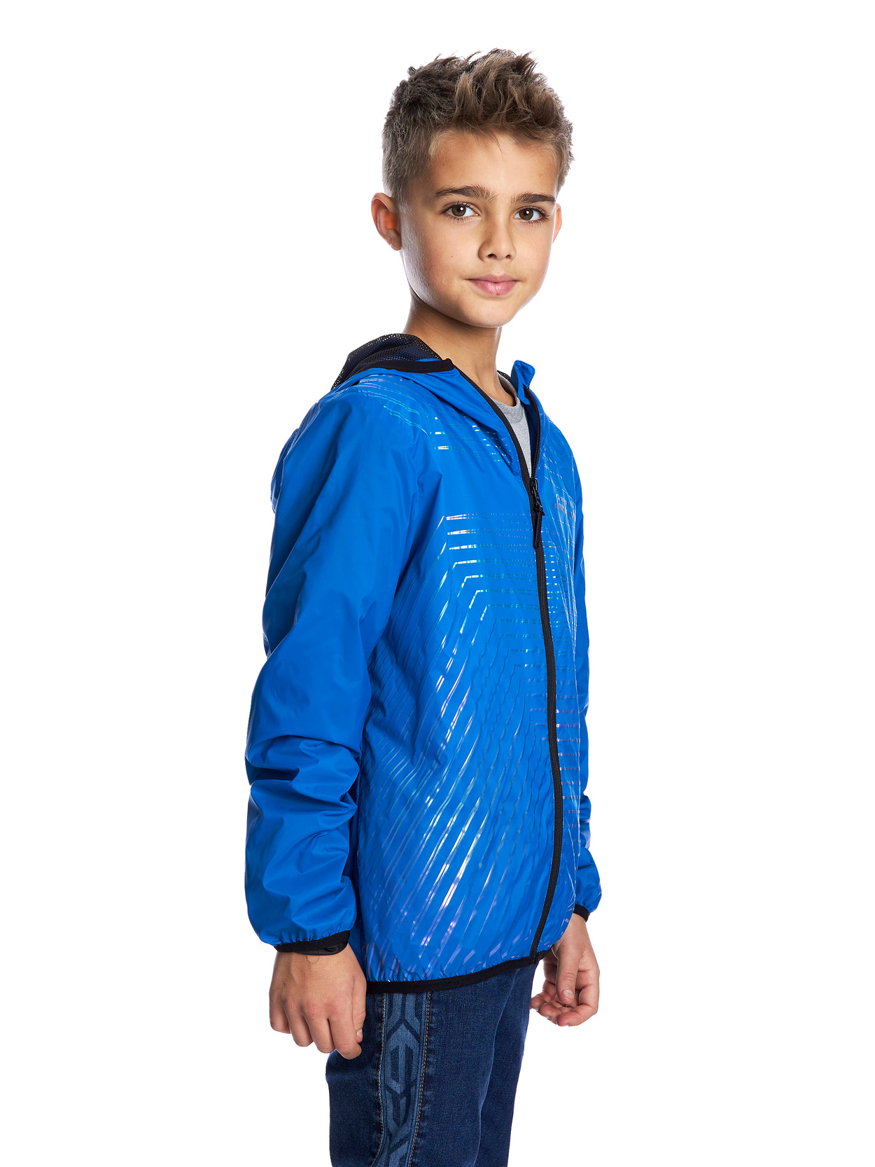 BOY’S ULTRA-LIGHTWEIGHT JACKET - BLUE - Lamborghini Store