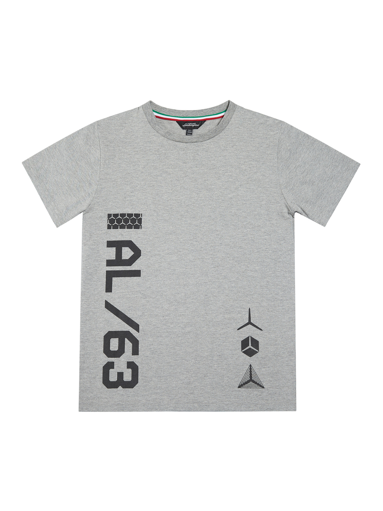 キッズ グラフィック入り Tシャツ - グレー - Lamborghini Store