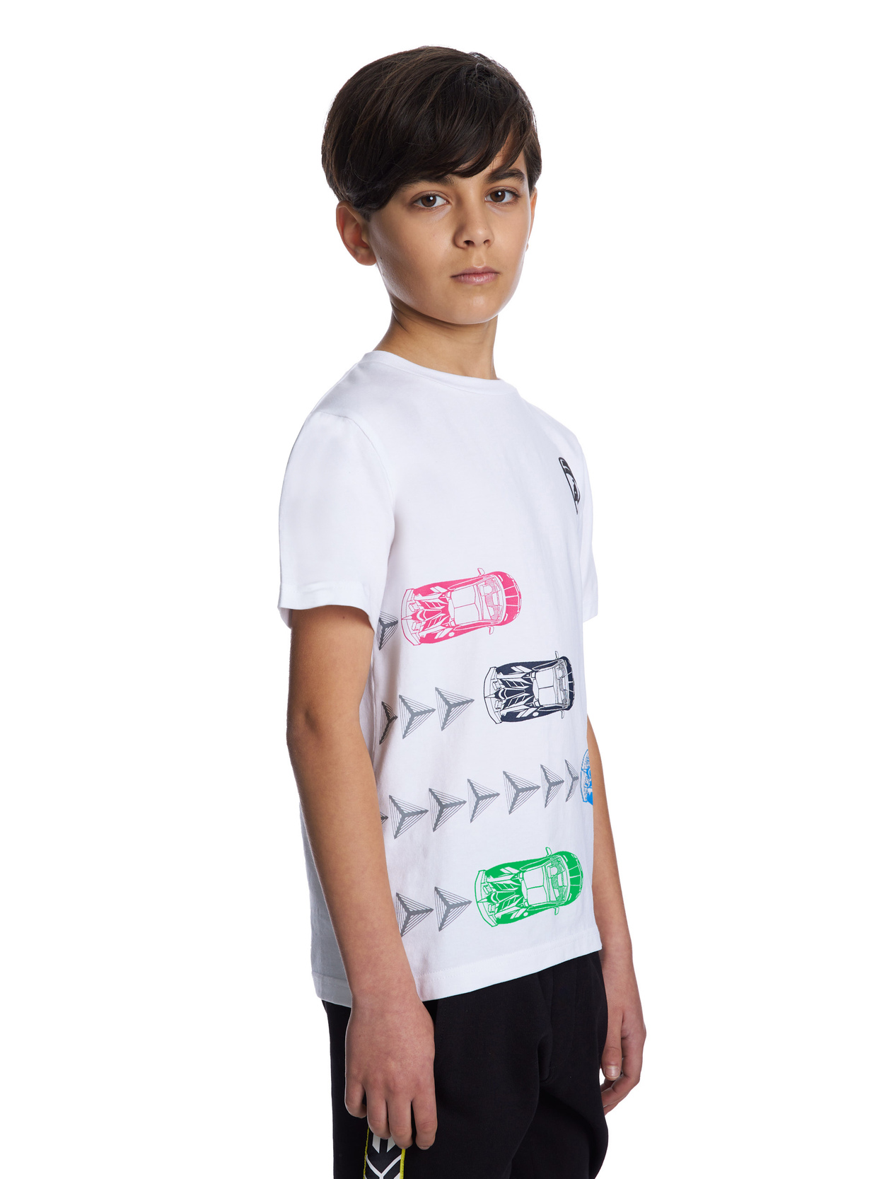 BOY’S LAMBORGHINI RACE T-SHIRT - WHITE - Lamborghini Store