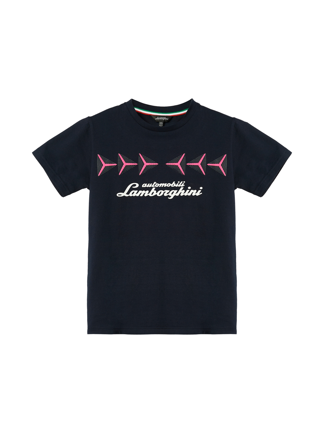 BOY’S “Y” GRAPHIC T-SHIRT - NAVY BLUE - Lamborghini Store