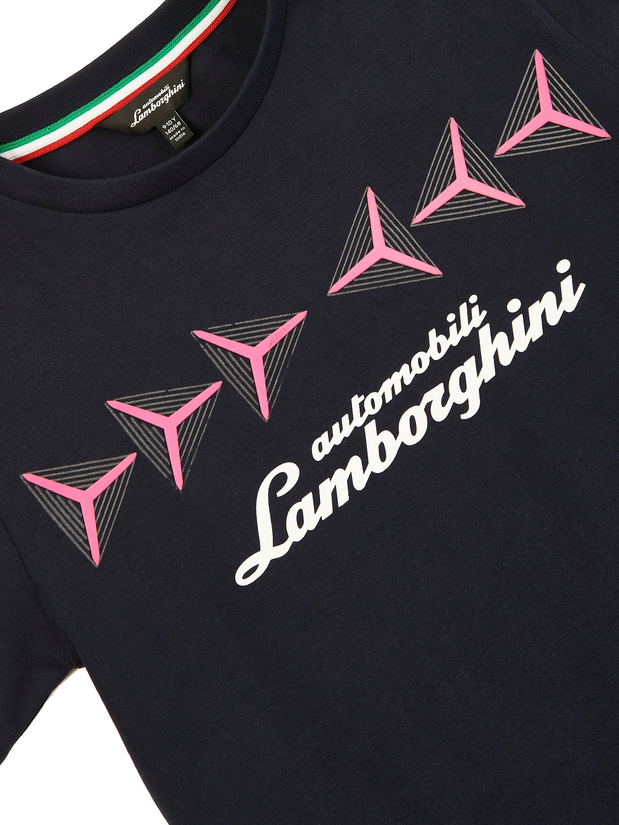 BOY’S “Y” GRAPHIC T-SHIRT - NAVY BLUE - Lamborghini Store