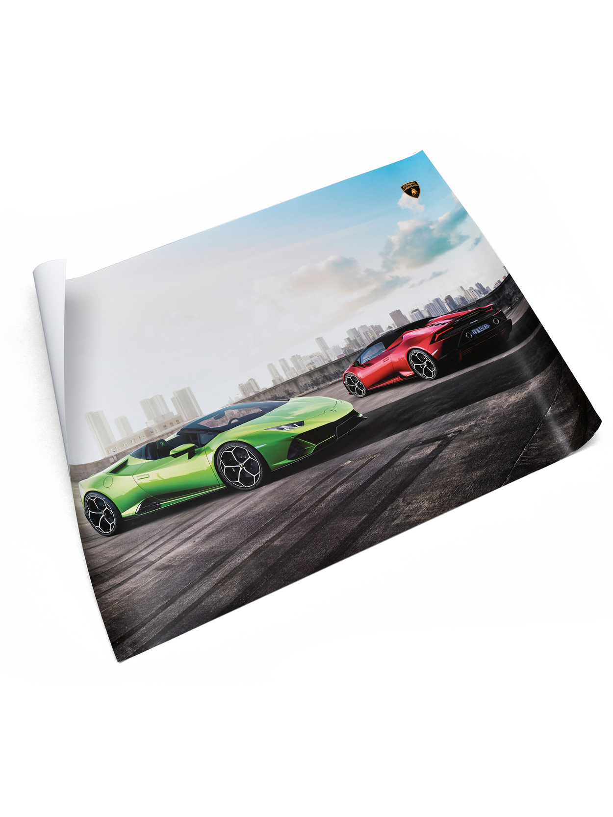 HURACÁN EVO SPYDER POSTER - Lamborghini Store
