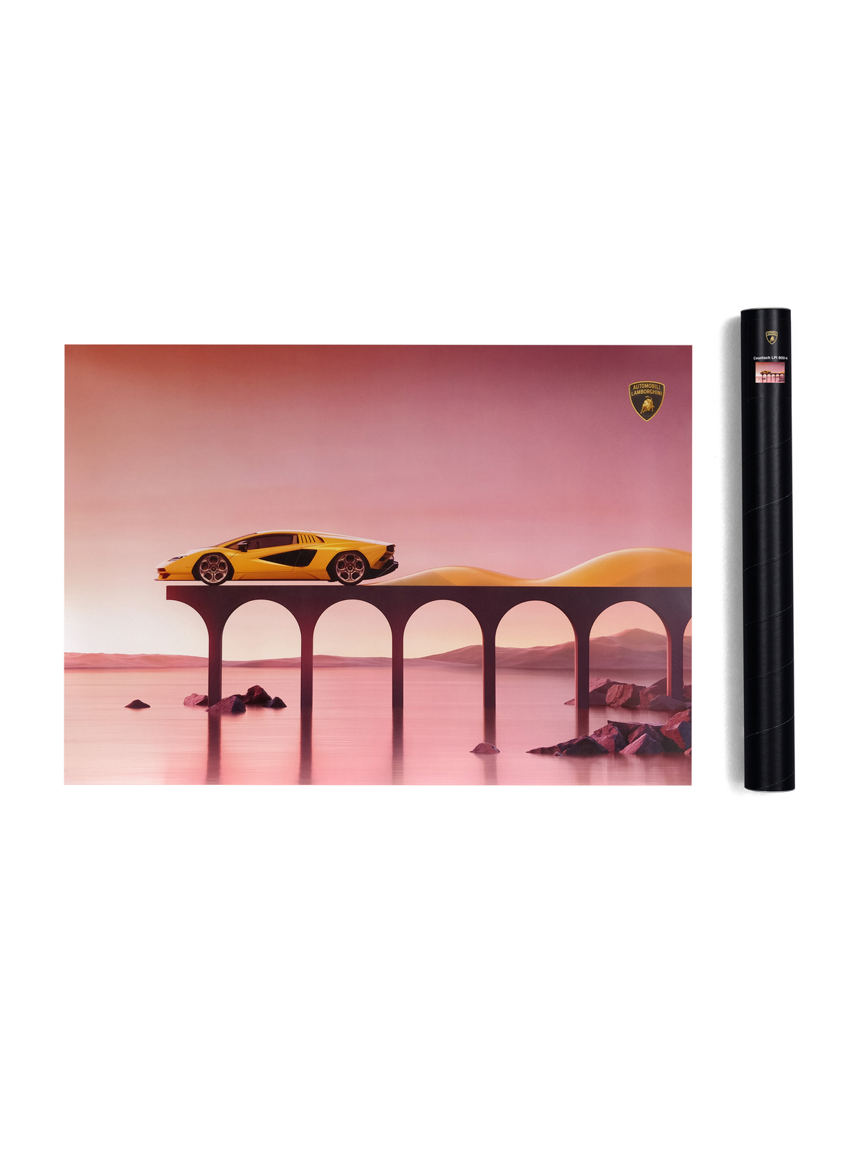 LAMBORGHINI COUNTACH LPI 800-4 SPECIAL EDITION POSTER BY ANDREAS WANNERSTEDT - Lamborghini Store