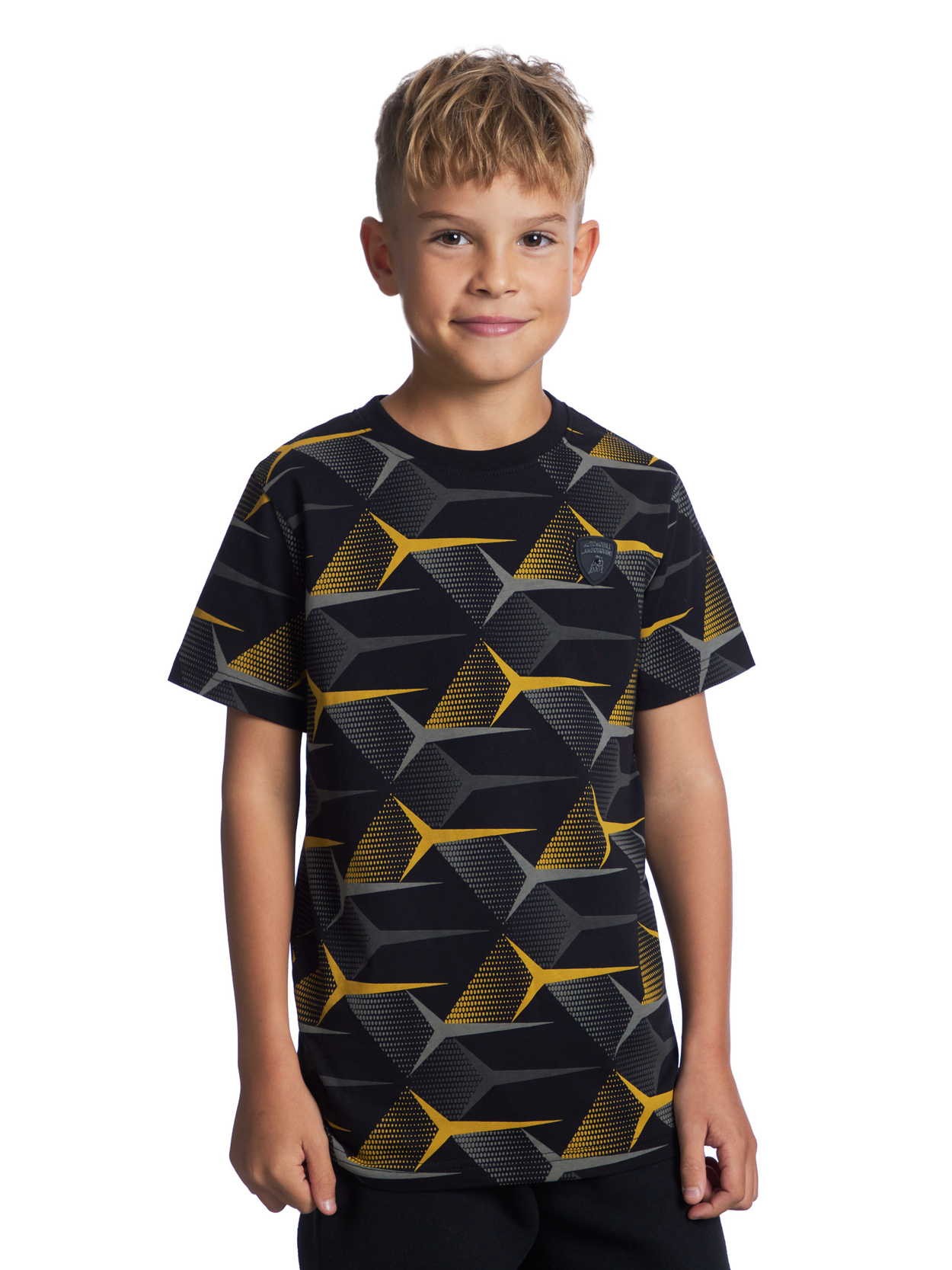 T-SHIRT CON PATTERN Y BAMBINO - Lamborghini Store