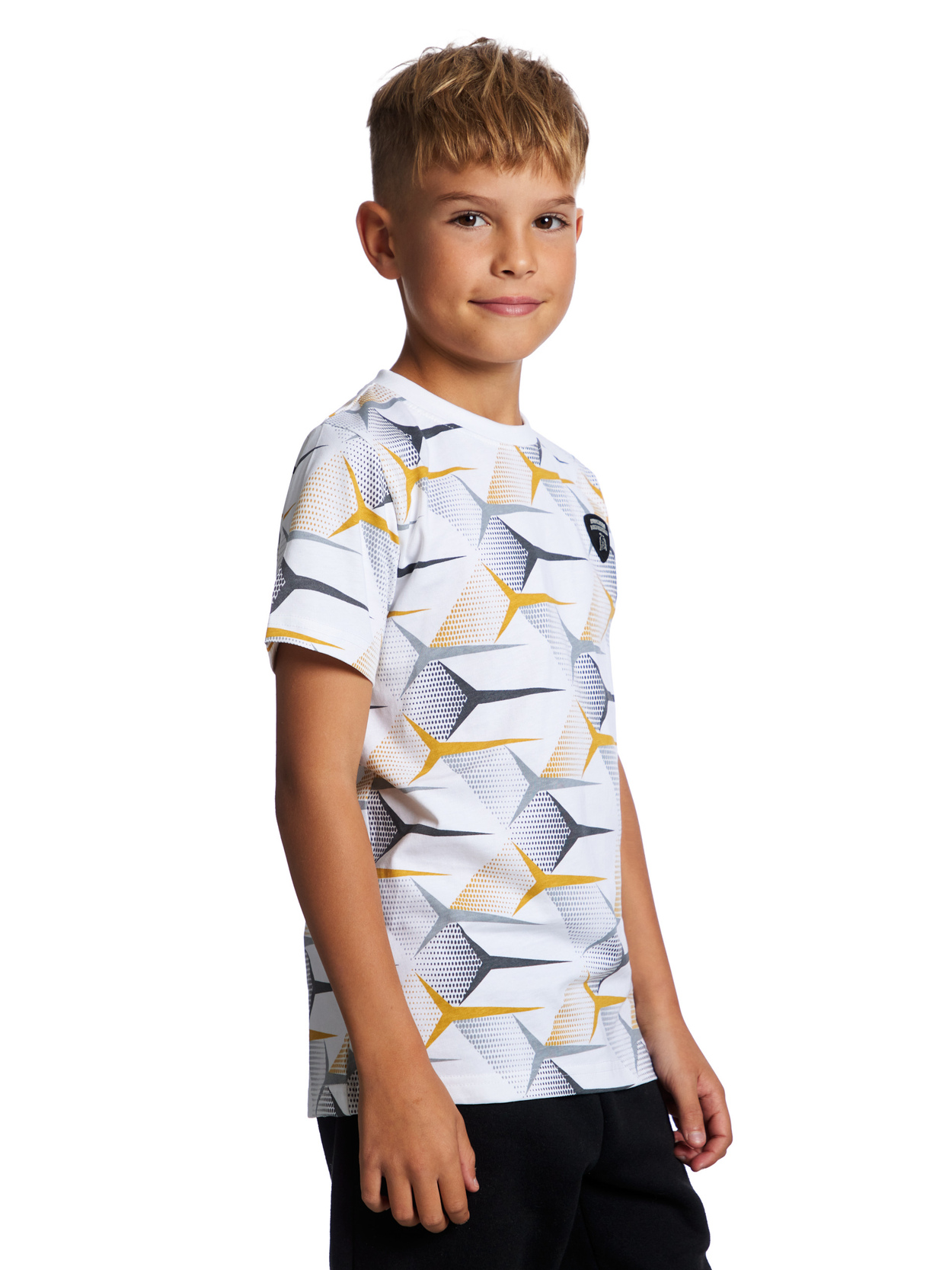 BOY’S T-SHIRT WITH Y PATTERN - Lamborghini Store