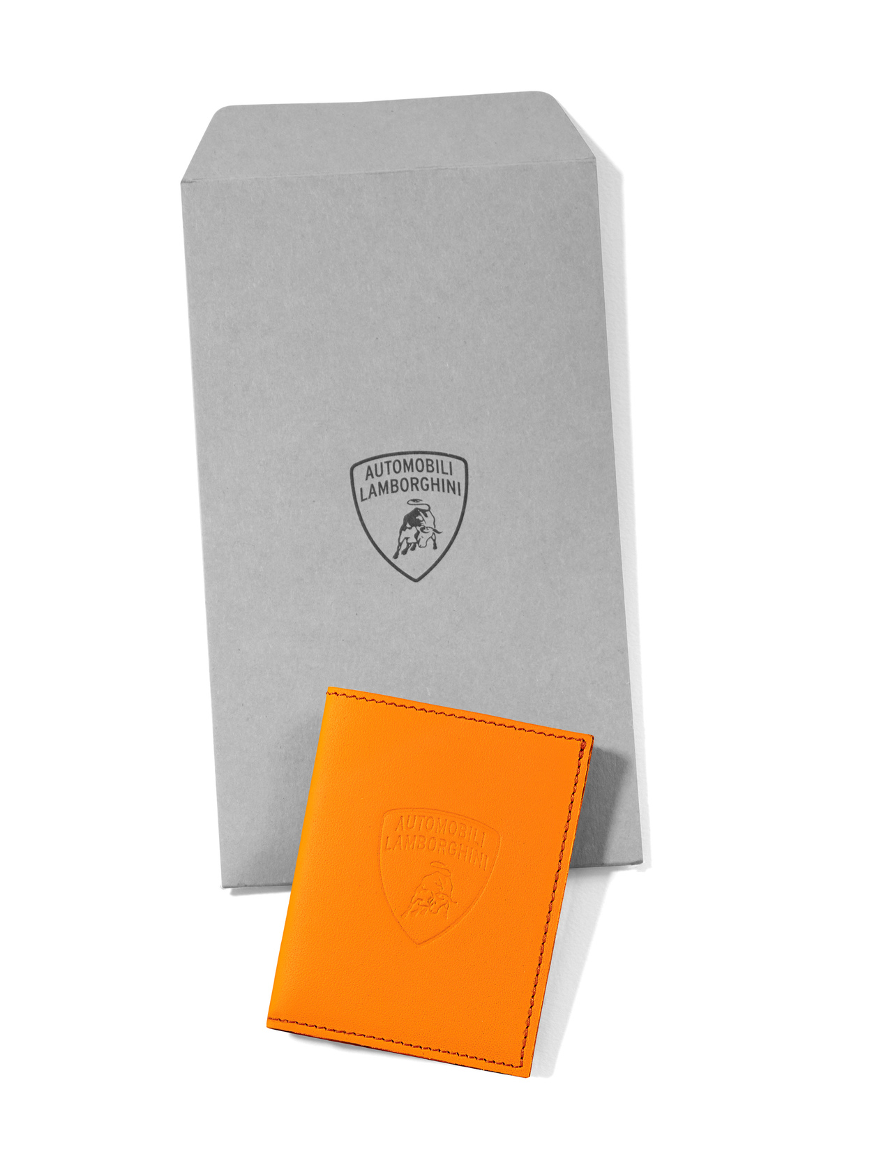 KOMPAKTE BRIEFTASCHE AUS UPGECYCELTEM LEDER AUTOMOBILI LAMBORGHINI - Lamborghini Store