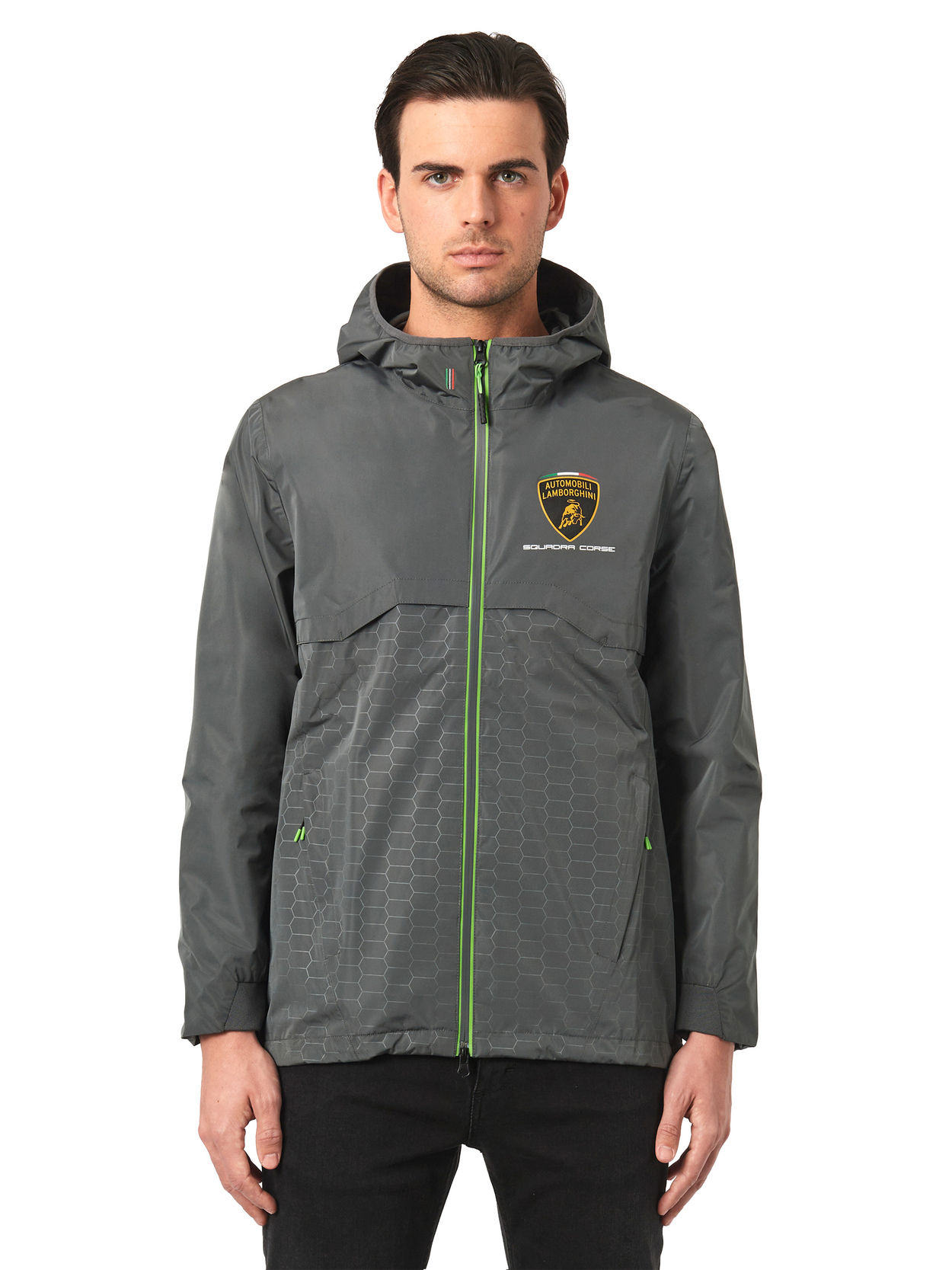 Automobili Lamborghini Squadra Corse Travel Jacket - Lamborghini Store