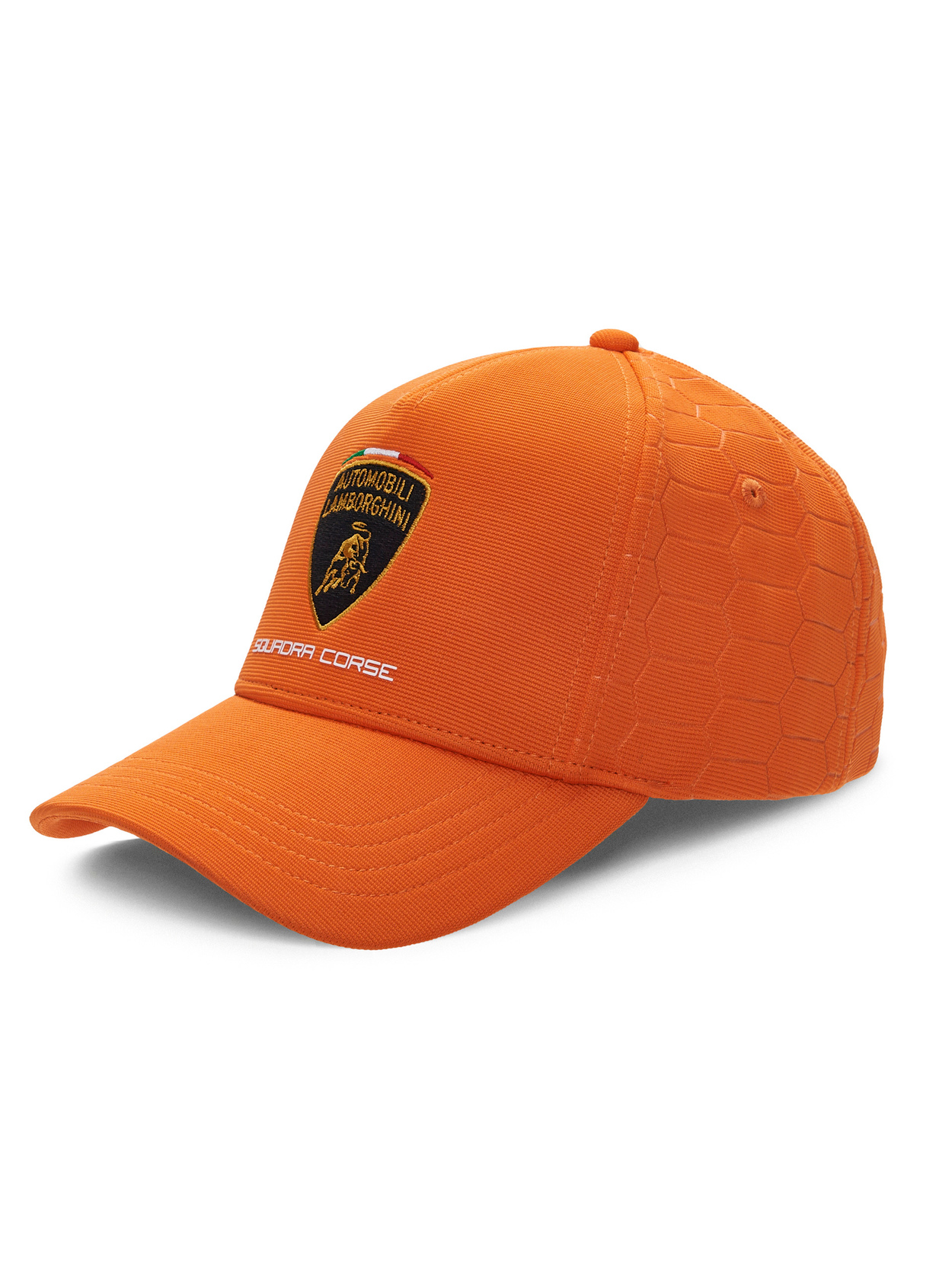 Automobili Lamborghini Squadra Corse Travel Cap - Orange - Lamborghini Store