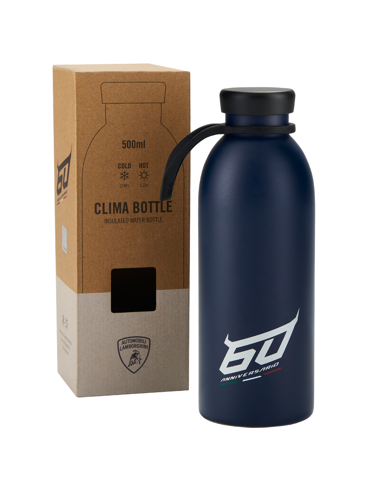60TH ANNIVERSARY SPECIAL-EDITION CLIMA BOTTLE BY 24BOTTLES FOR AUTOMOBILI LAMBORGHINI - Lamborghini Store