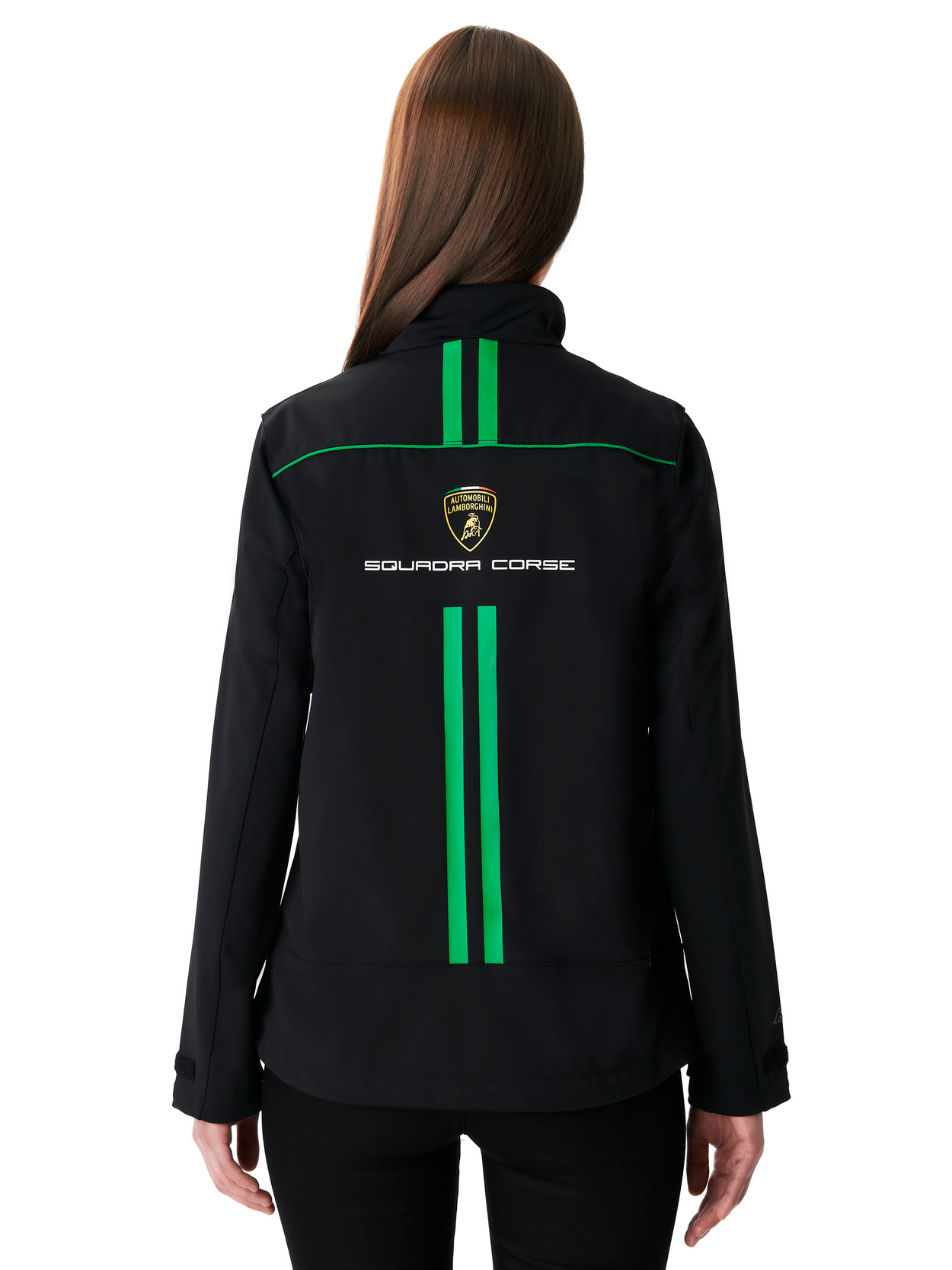AUTOMOBILI LAMBORGHINI REPLICA SQUADRA CORSE SOFTSHELL JACKET FOR WOMEN - Lamborghini Store