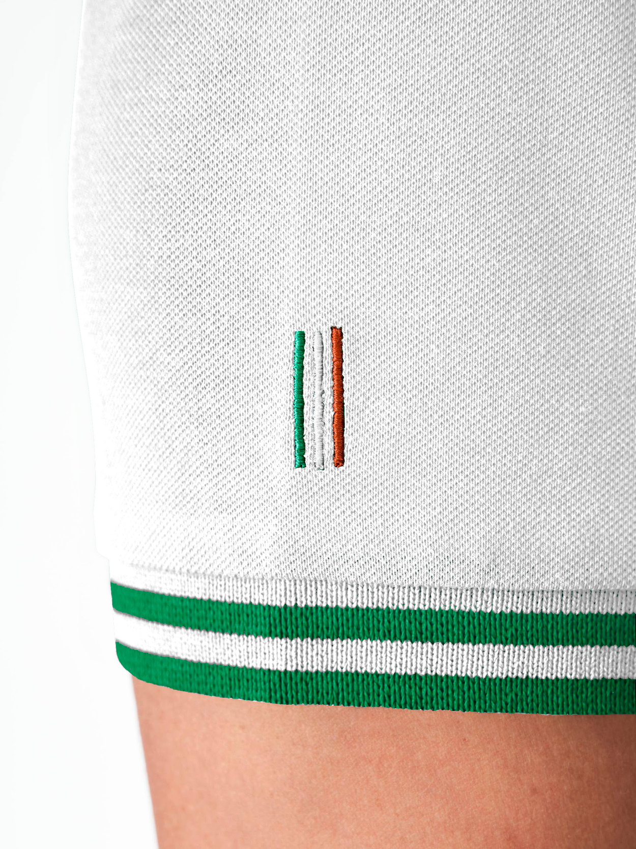 AUTOMOBILI LAMBORGHINI SQUADRA CORSE TRAVEL POLO - WHITE - Lamborghini Store
