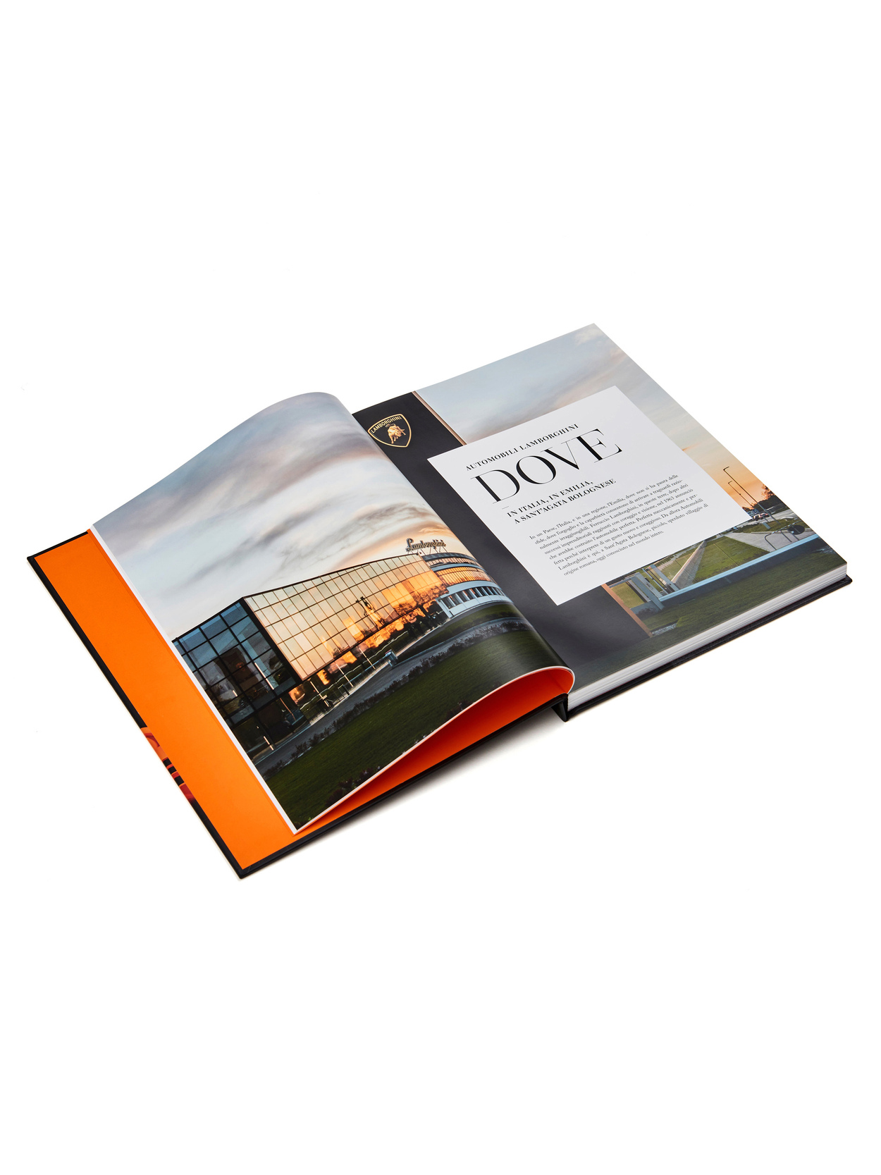 THE OFFICIAL LAMBORGHINI BOOK ITALIAN VERSION - ANTONIO GHINI - Lamborghini Store