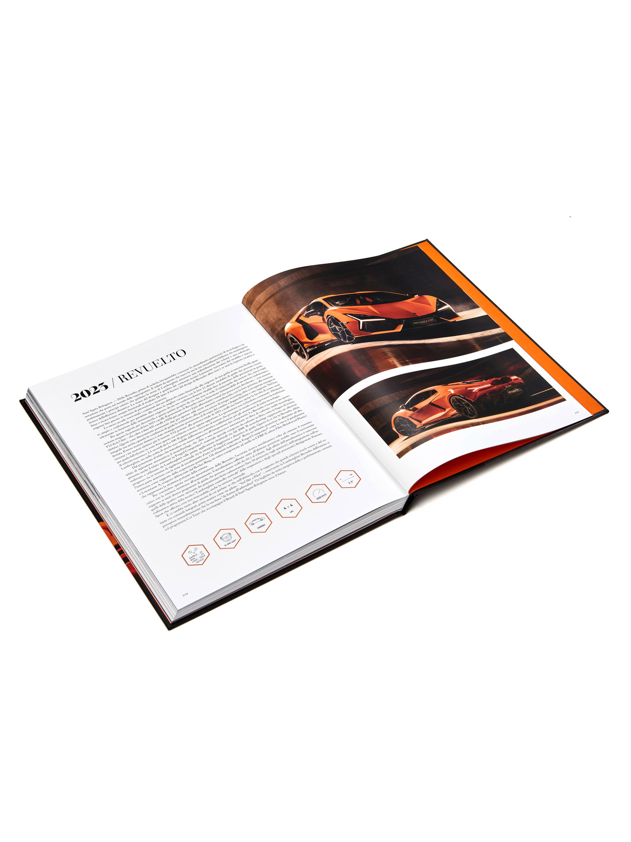THE OFFICIAL LAMBORGHINI BOOK ITALIAN VERSION - ANTONIO GHINI - Lamborghini Store