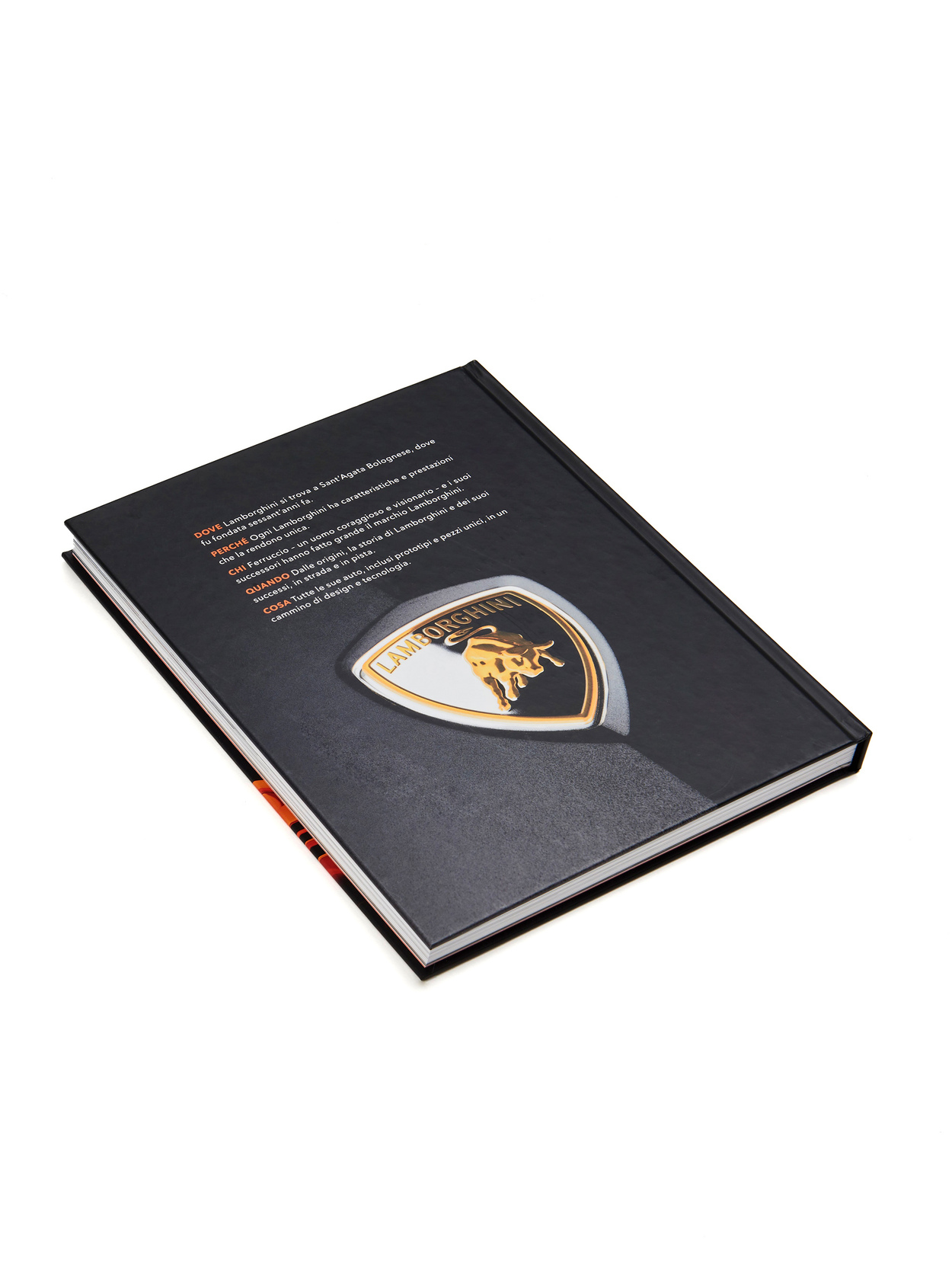 THE OFFICIAL LAMBORGHINI BOOK ITALIAN VERSION - ANTONIO GHINI - Lamborghini Store
