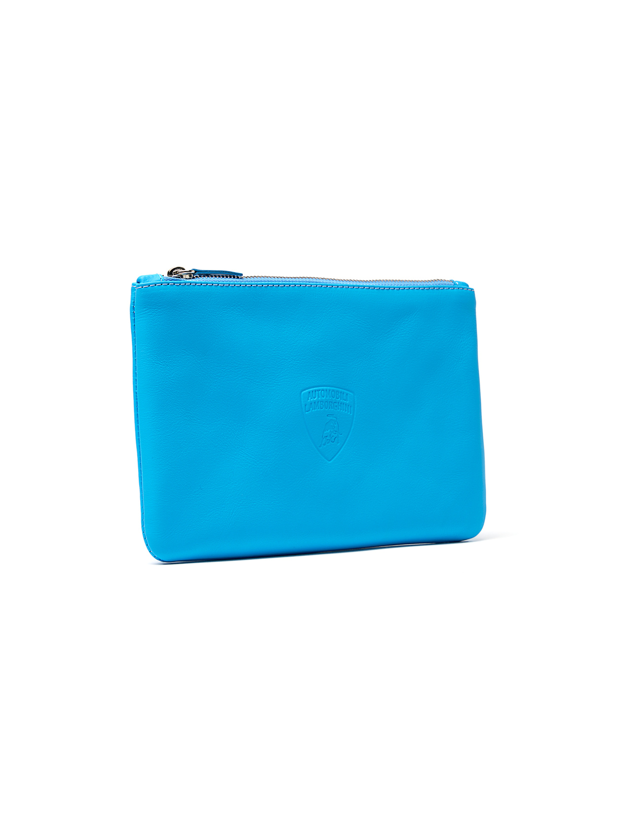 UPCYCLED LEATHER AUTOMOBILI LAMBORGHINI SLIM CLUTCH BAG - Lamborghini Store