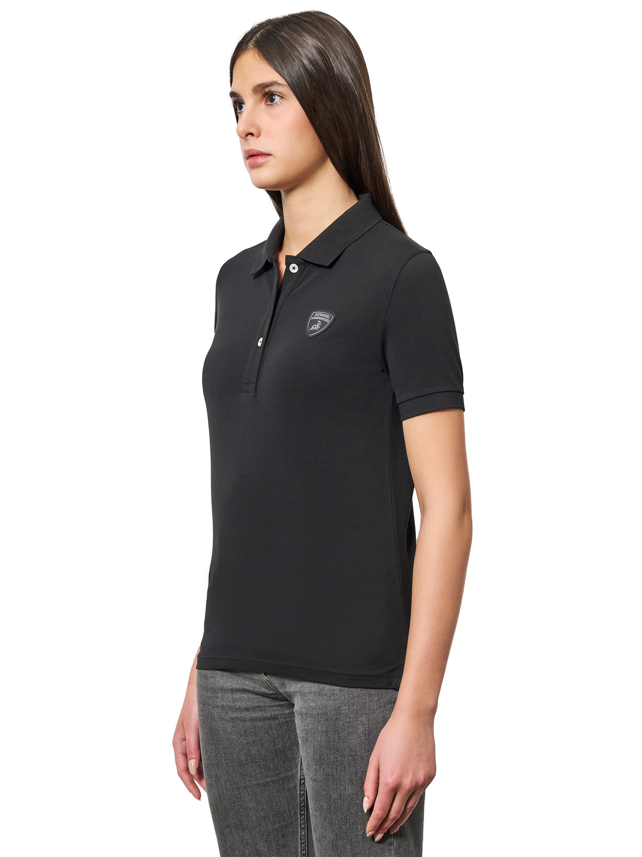 AUTOMOBILI LAMBORGHINI 标志女式 Polo 衫 - Lamborghini Store