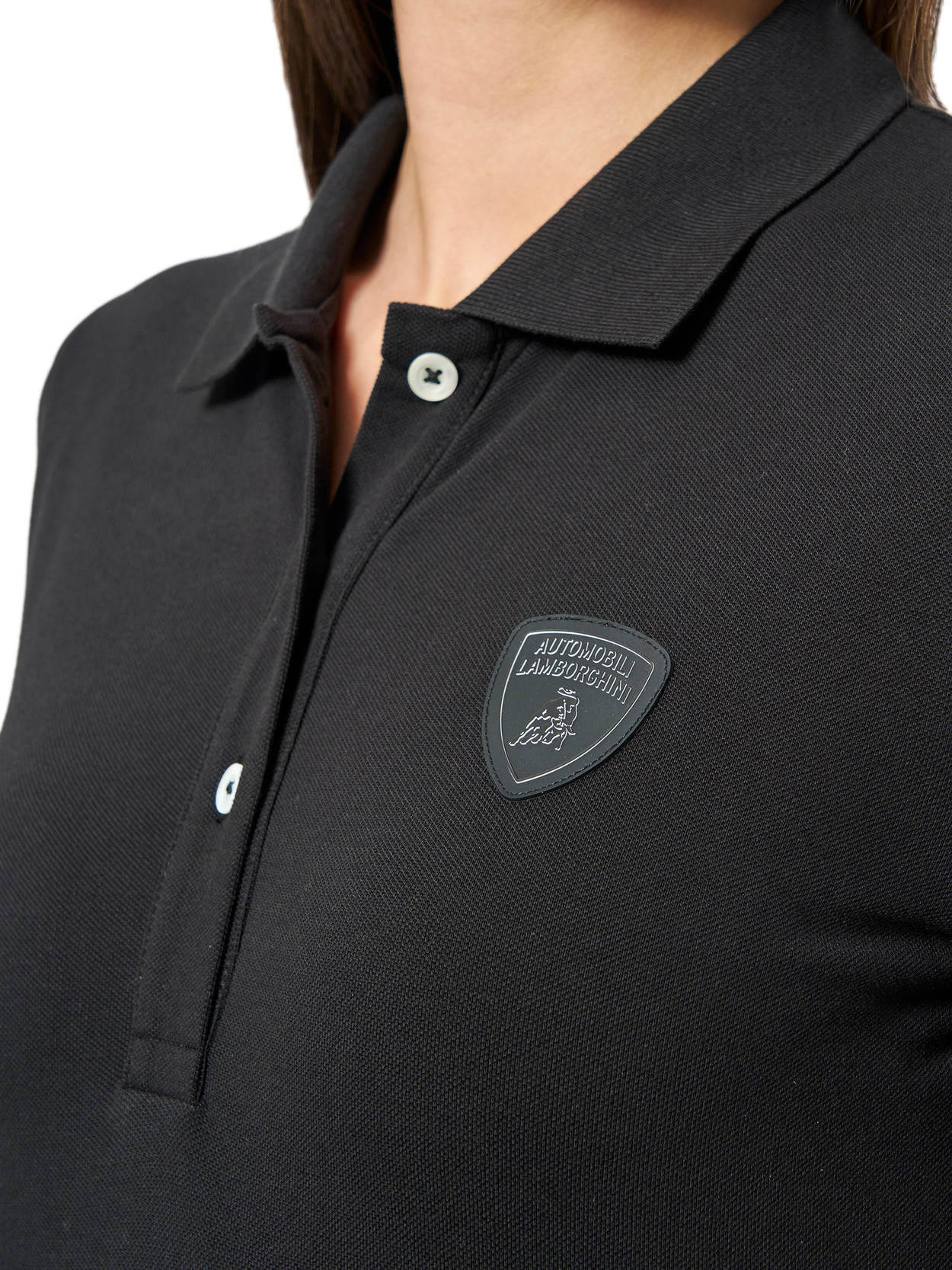 AUTOMOBILI LAMBORGHINI 标志女式 Polo 衫 - Lamborghini Store