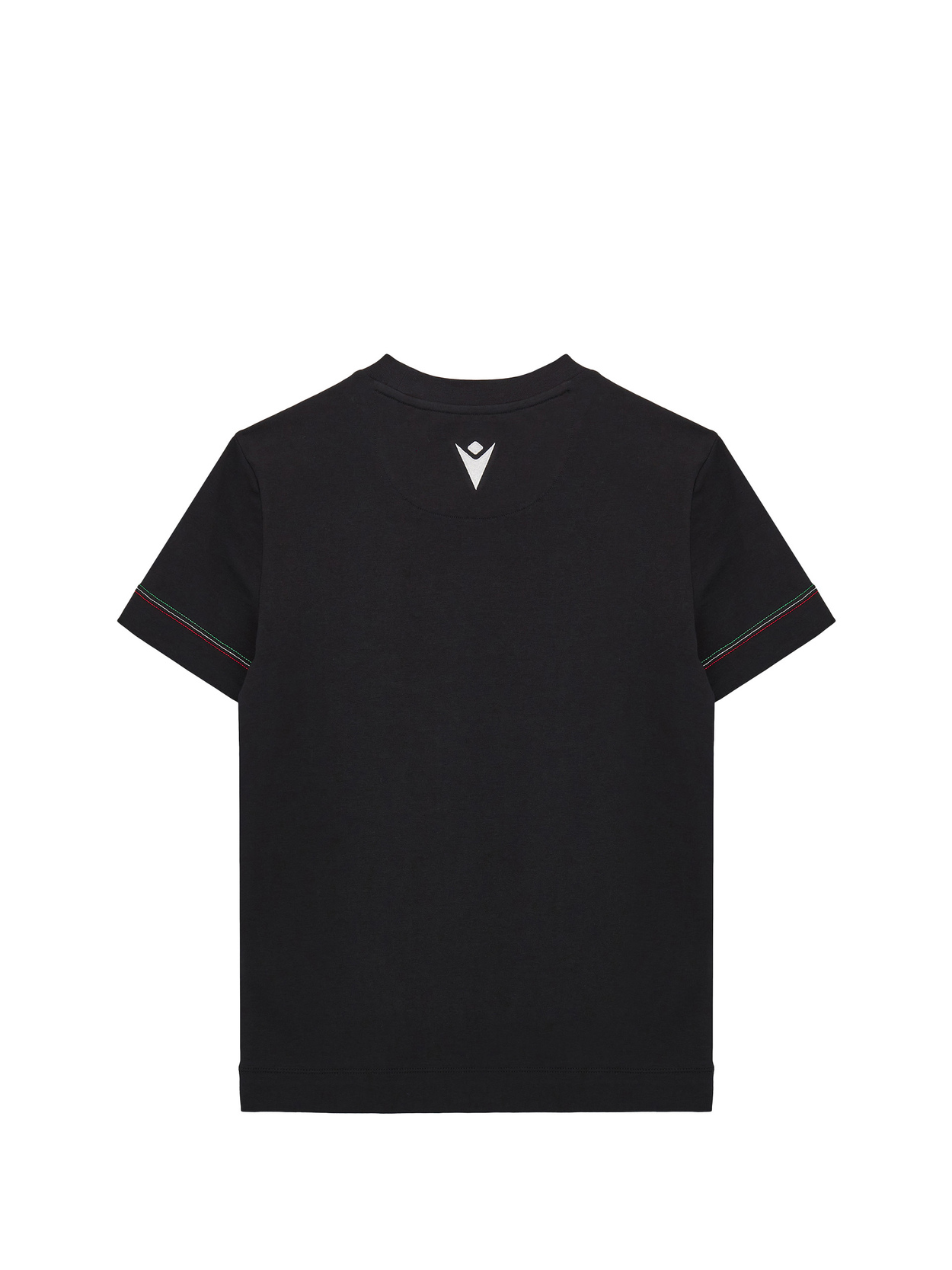 Automobili Lamborghini Squadra Corse kid's black tricolor sports t-shirt - Lamborghini Store