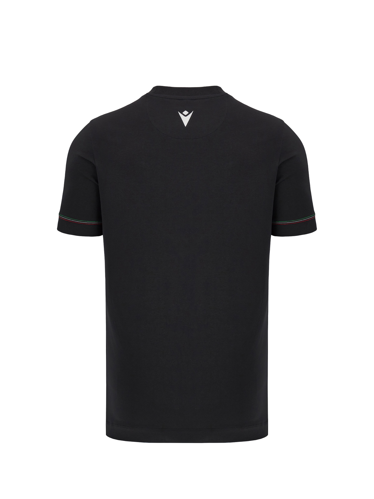 Automobili Lamborghini Squadra Corse men's black tricolor sports t-shirt - Lamborghini Store