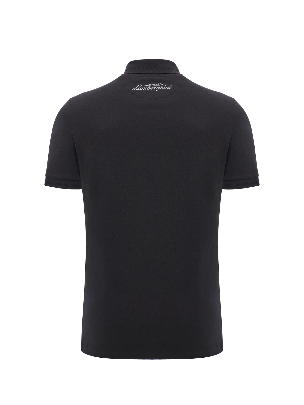 Automobili Lamborghini Squadra Corseメンズ ポロシャツ（ブラック） - Lamborghini Store